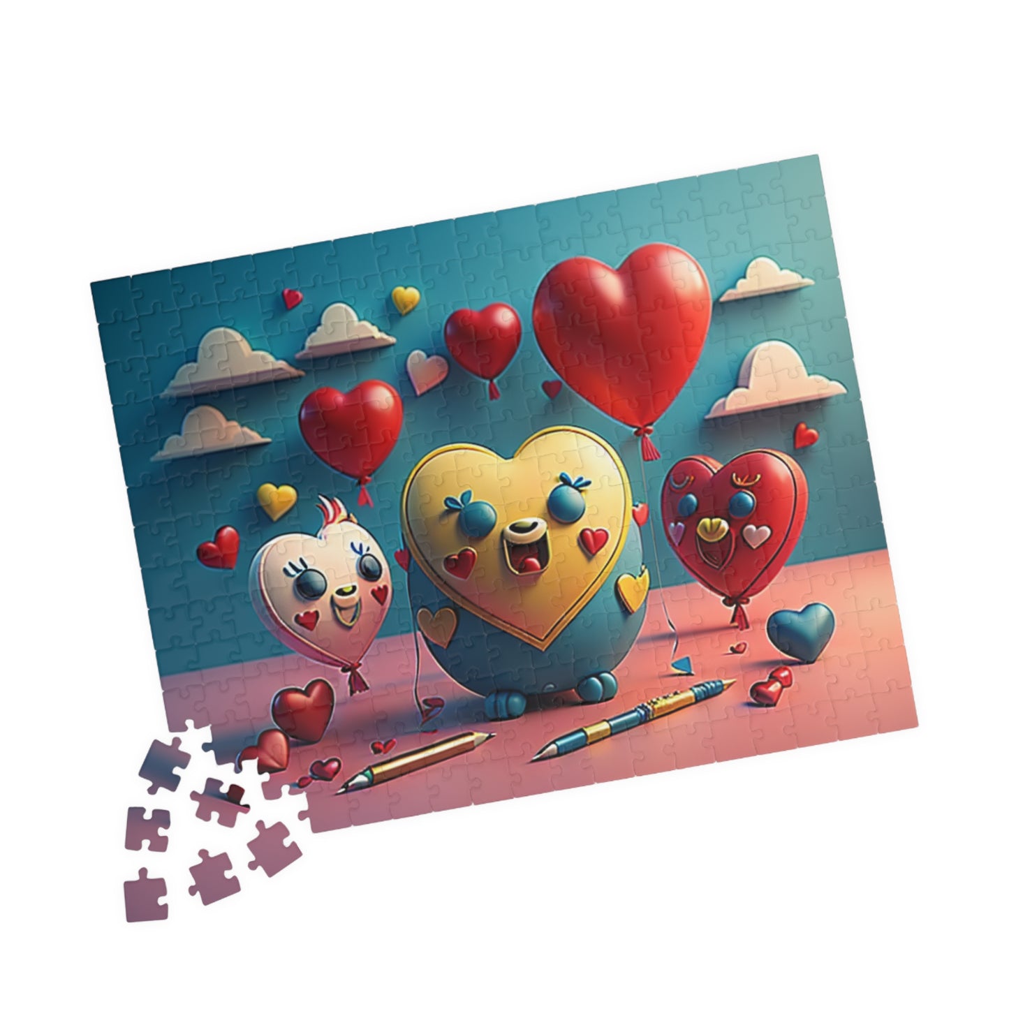 Chuckles and Charm Chunking: Valentine's Day Puzzle for Self-Care, Emotional Growth, and Personal Empowerment