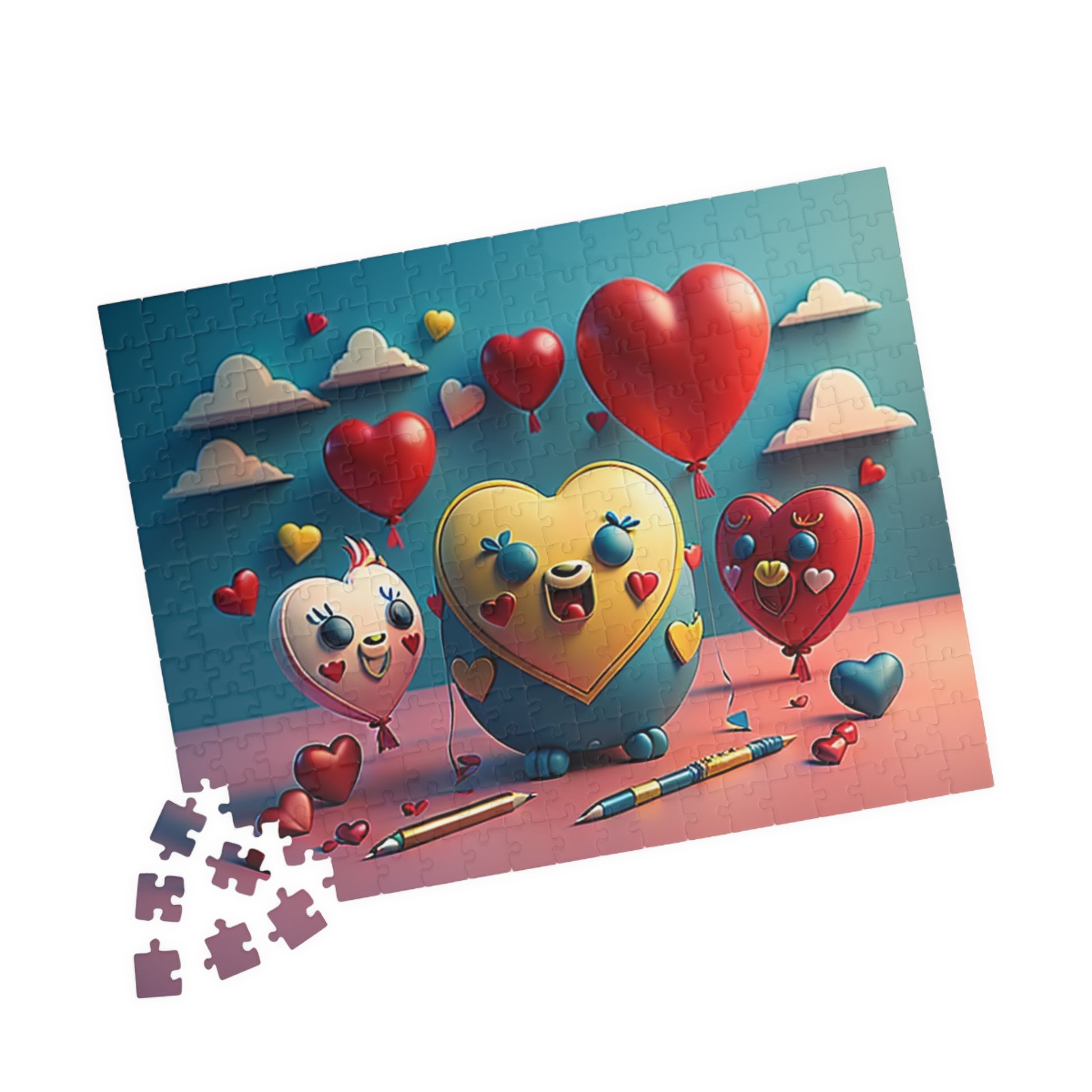 Chuckles and Charm Chunking: Valentine's Day Puzzle for Self-Care, Emotional Growth, and Personal Empowerment