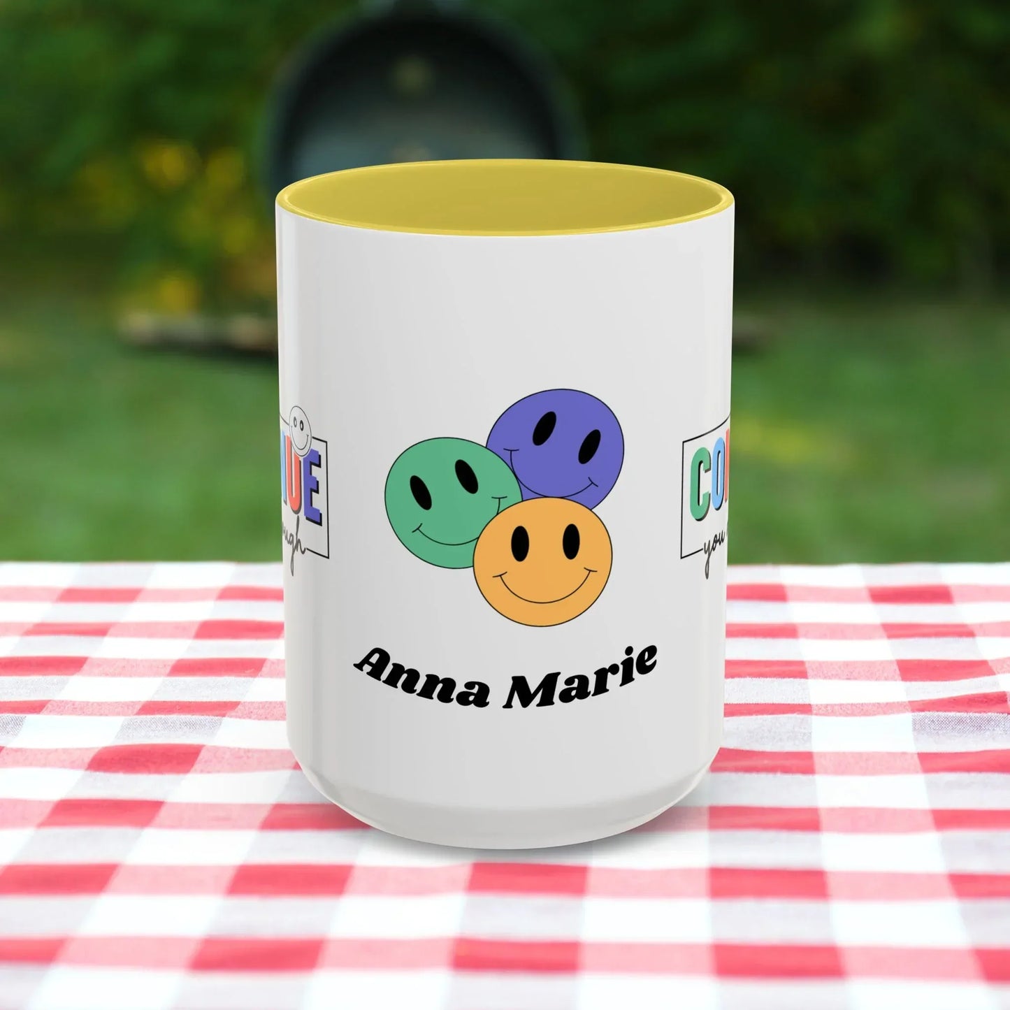 Shop our premium cont nue you are enough ceramic mug 11oz 15oz from MySisterIsASurvivor.