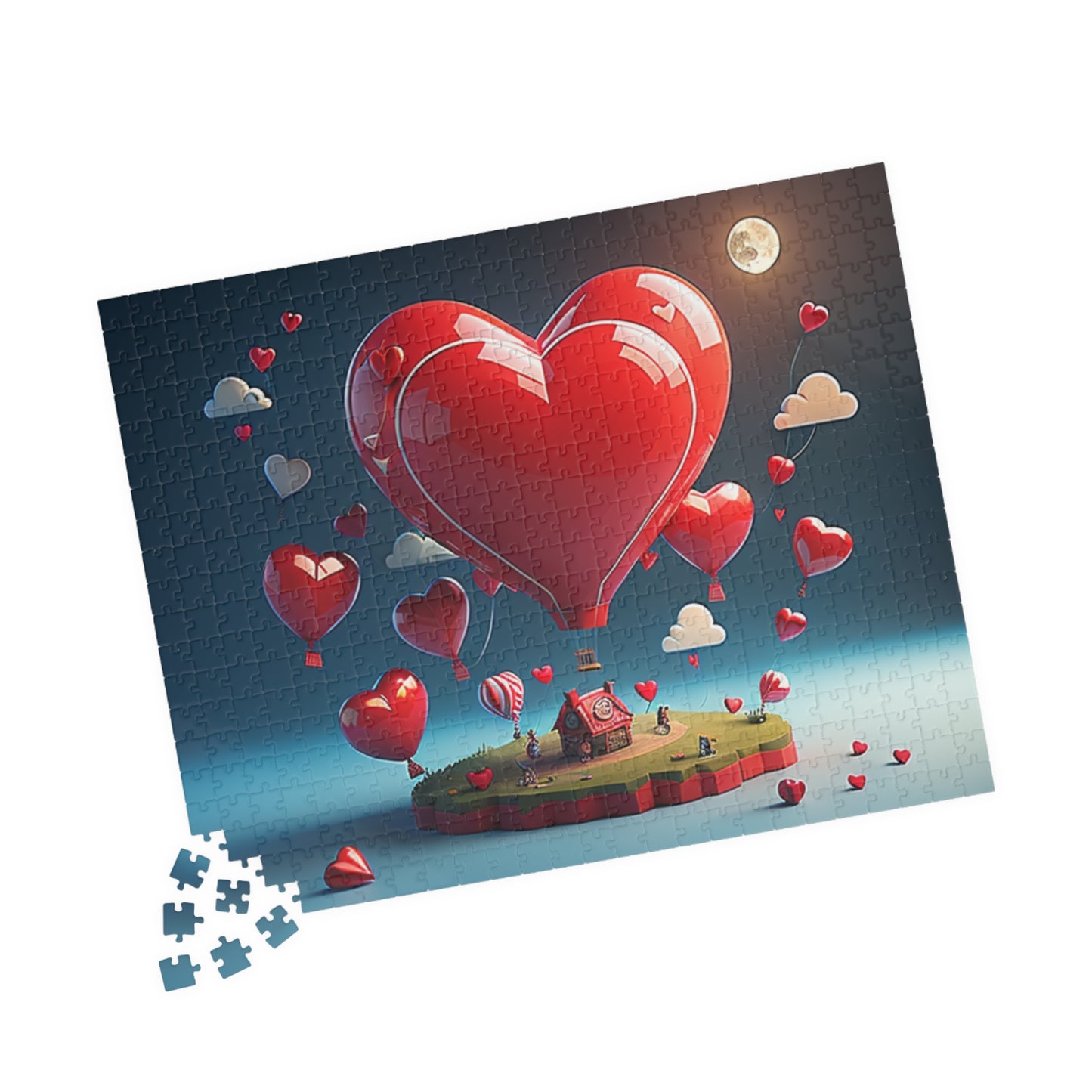 Love in Cloudland: Valentine's Day Puzzle for Self-Care, Emotional Growth, and Personal Empowerment