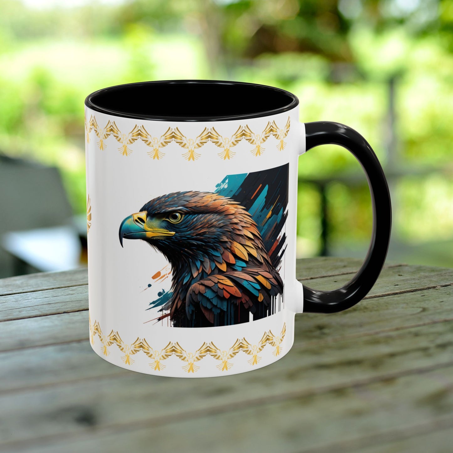 Eagle’s Strength & Resilience Mug providing hope, strength, and mental health support for overcoming obstacles.