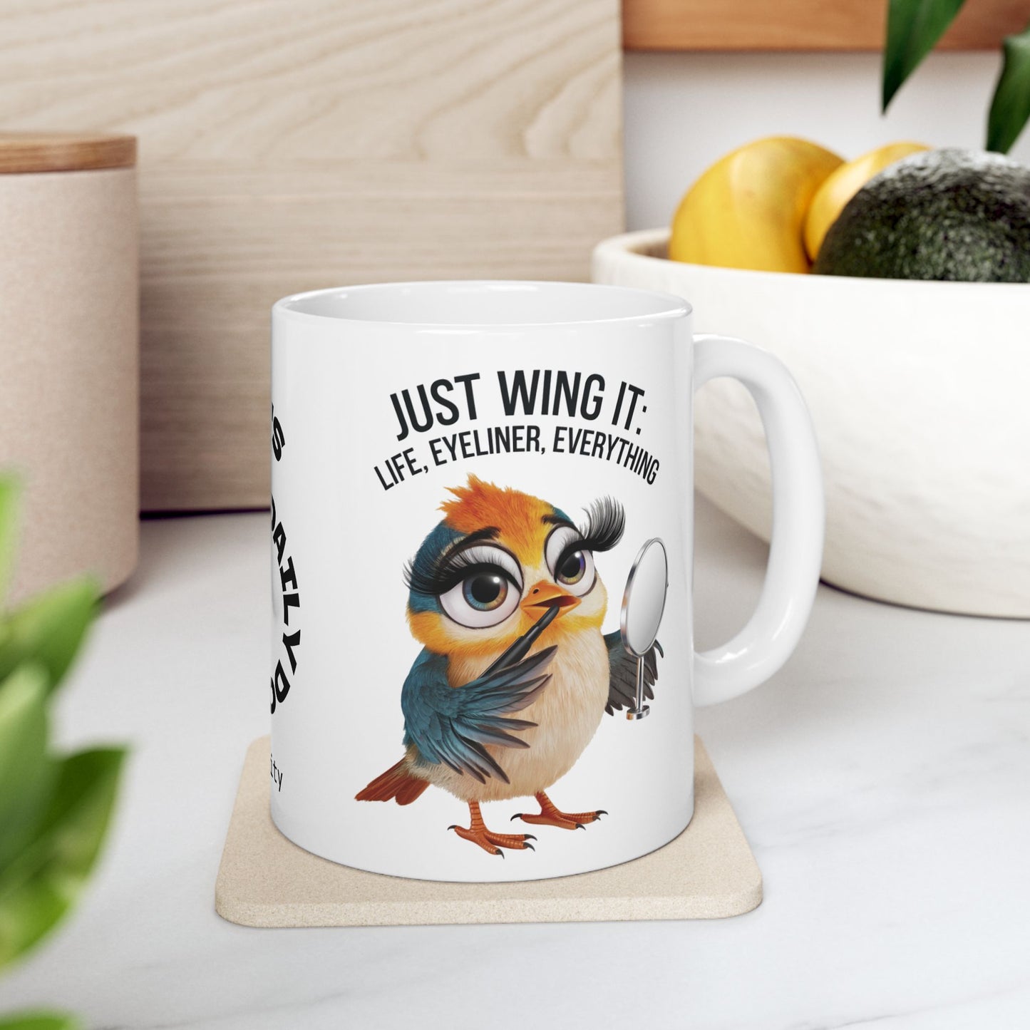 "Keep Calm And Pretend" personalized funny pint glass with attitude and daily humor for stress relief.