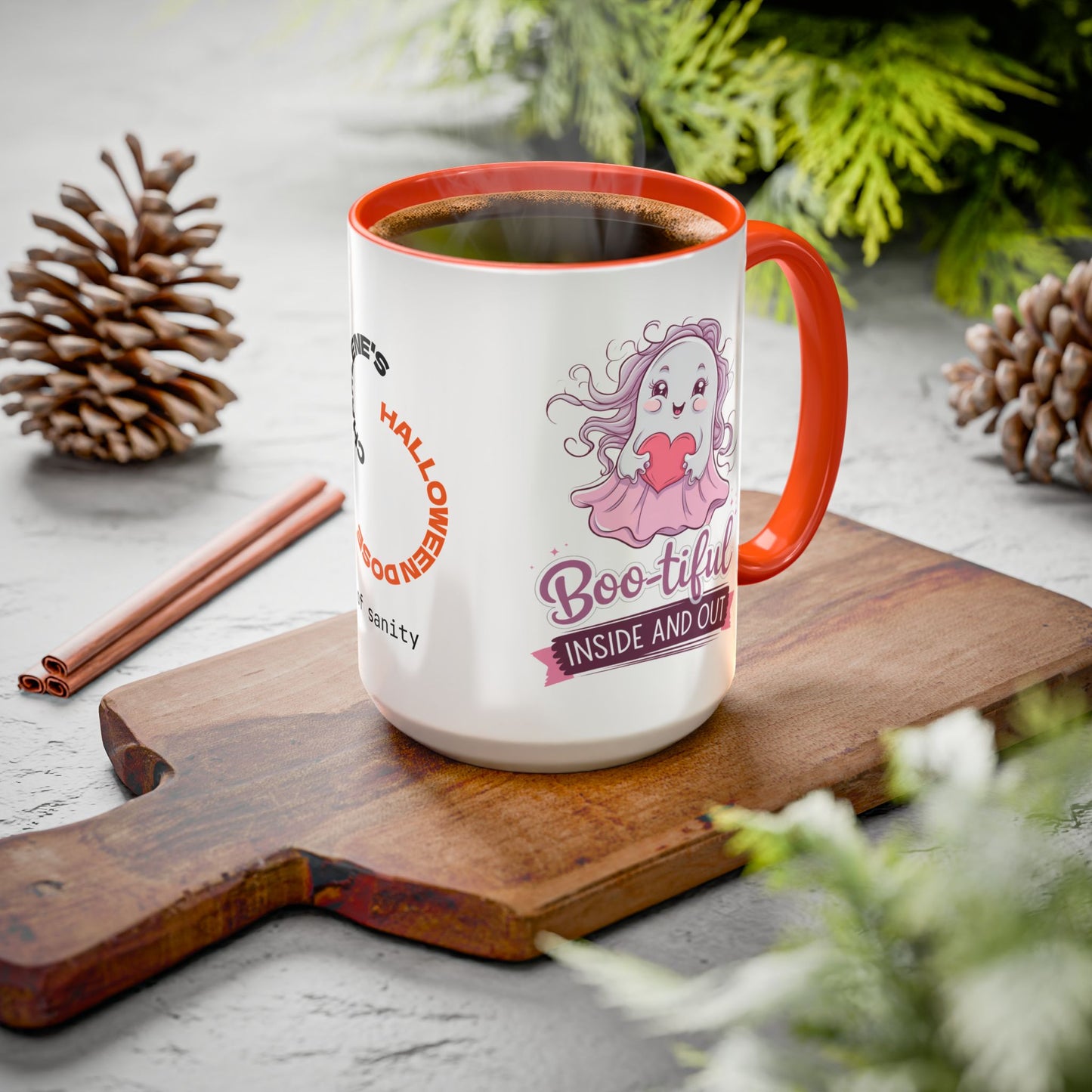 Boo-tiful Inside and Out - Personalized Halloween Mug for Self-Love & Body Positivity