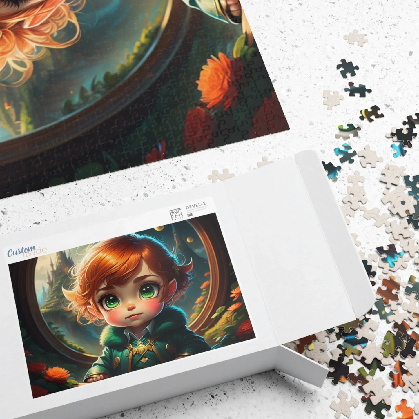 Shop our premium leprechaun labyrinth logic st patricks day mental health puzzle from MySisterIsASurvivor.