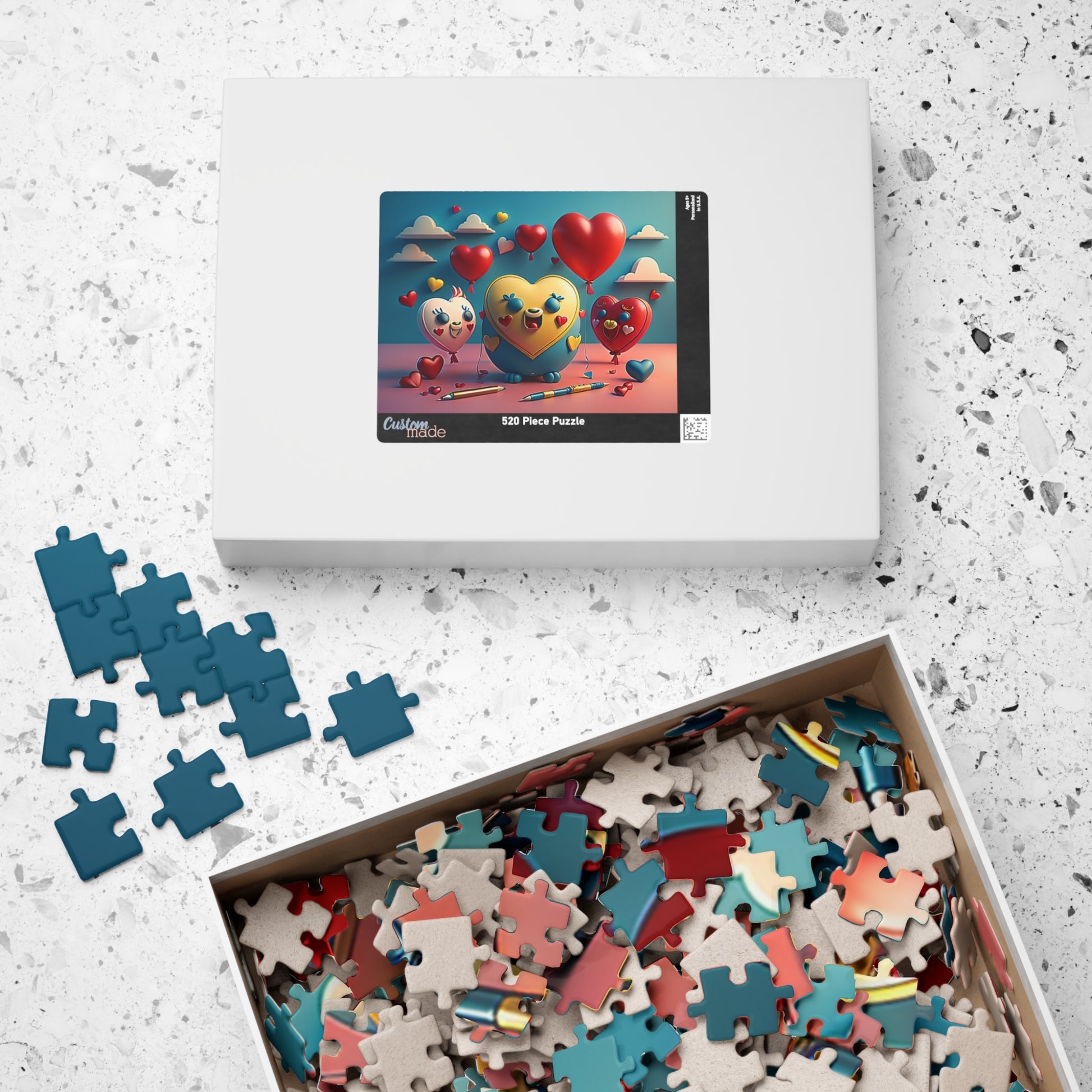 Chuckles and Charm Chunking: Valentine's Day Puzzle for Self-Care, Emotional Growth, and Personal Empowerment