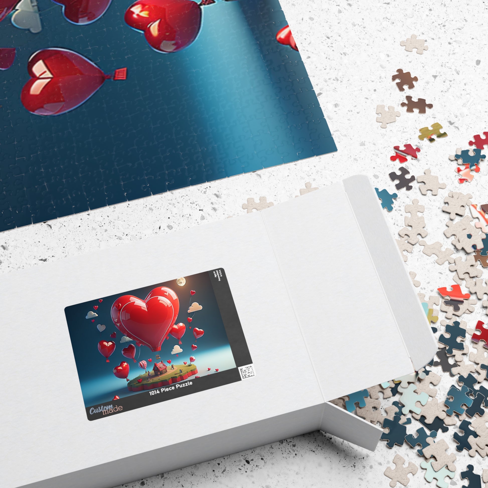 Love in Cloudland: Valentine's Day Puzzle for Self-Care, Emotional Growth, and Personal Empowerment