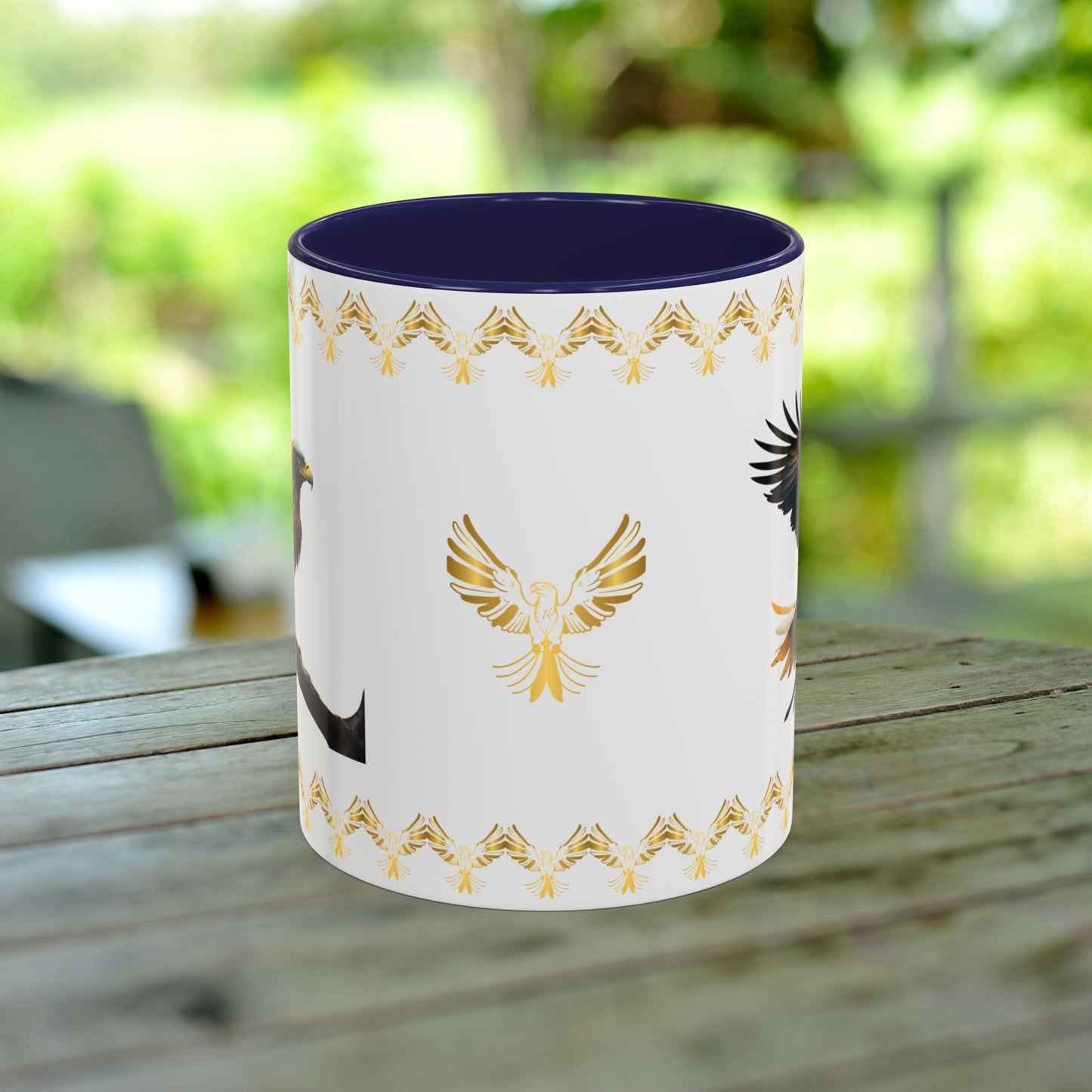 Sky Majesty Triumph Mug offering hope, resilience, and empowering strength for mental health support.