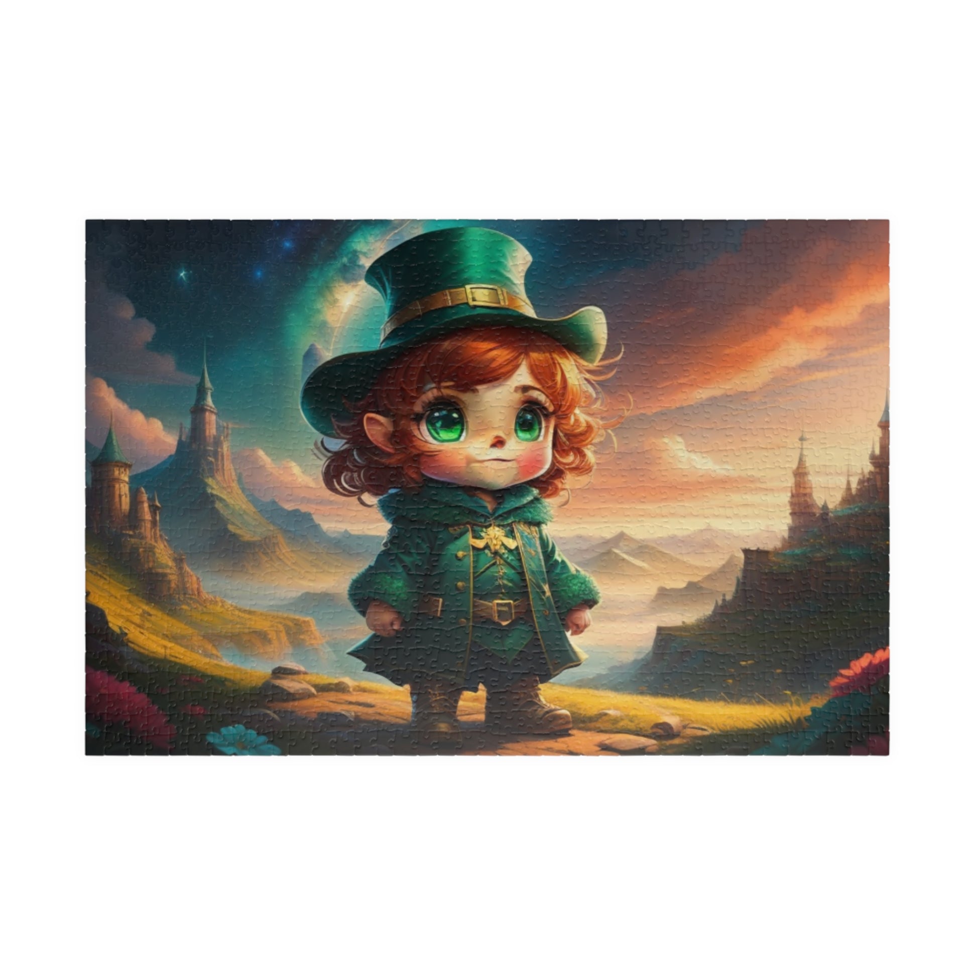 Mystical Leprechaun Magic - St. Patrick's Day Mental Health Puzzle