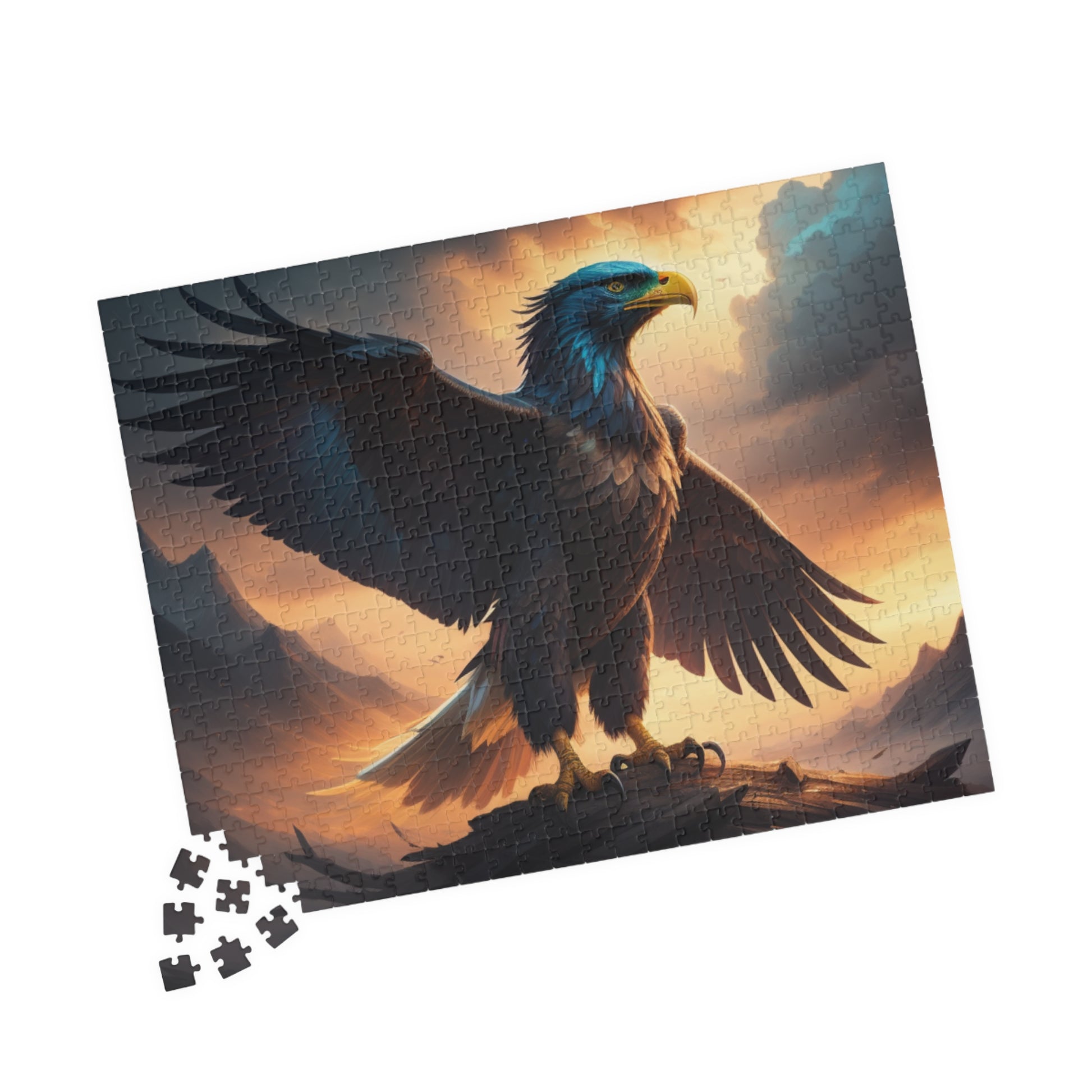 Wingspan of Strength: Majestic Eagle Puzzle - Symbol of Strength, Freedom, and Resilience