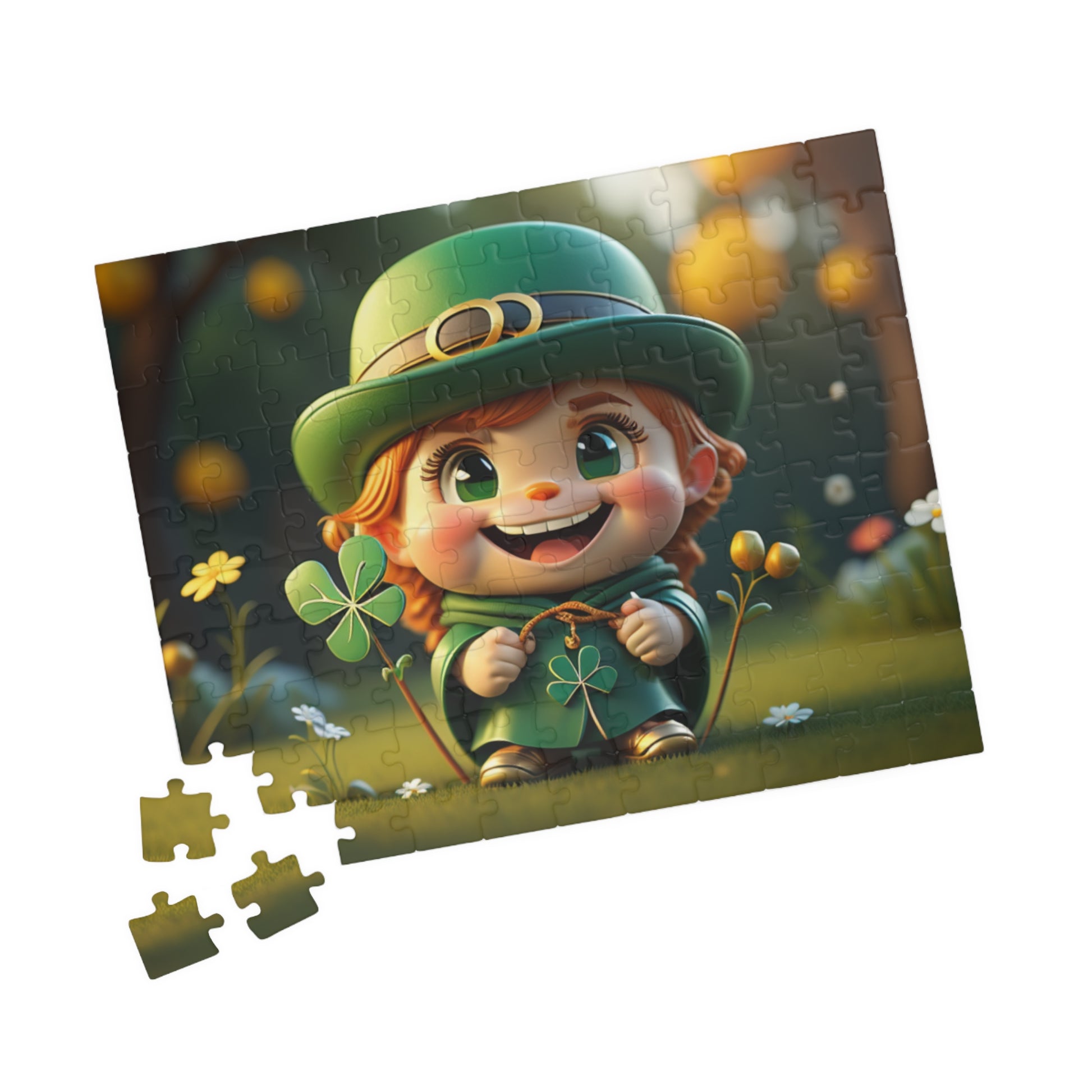 Serendipitous Leprechaun Laughter - St. Patrick's Day Mental Health Puzzle