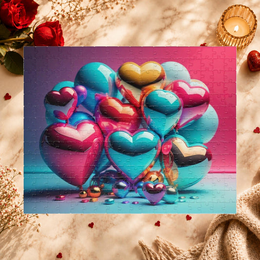 Shop our delicate hearts drift valentines day puzzle featuring the 252 pcs (Horizontal) style option from MySisterIsASurvivor.