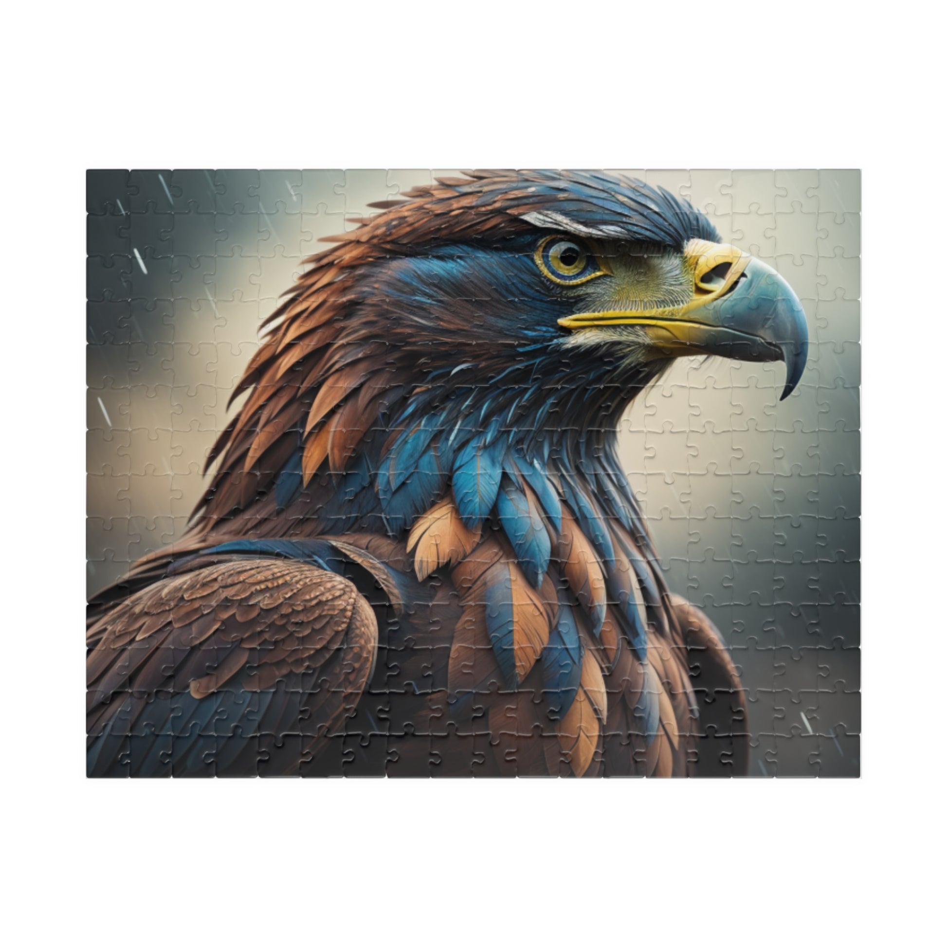 Talon Resilience: Majestic Eagle Puzzle - Symbol of Strength, Freedom, and Resilience