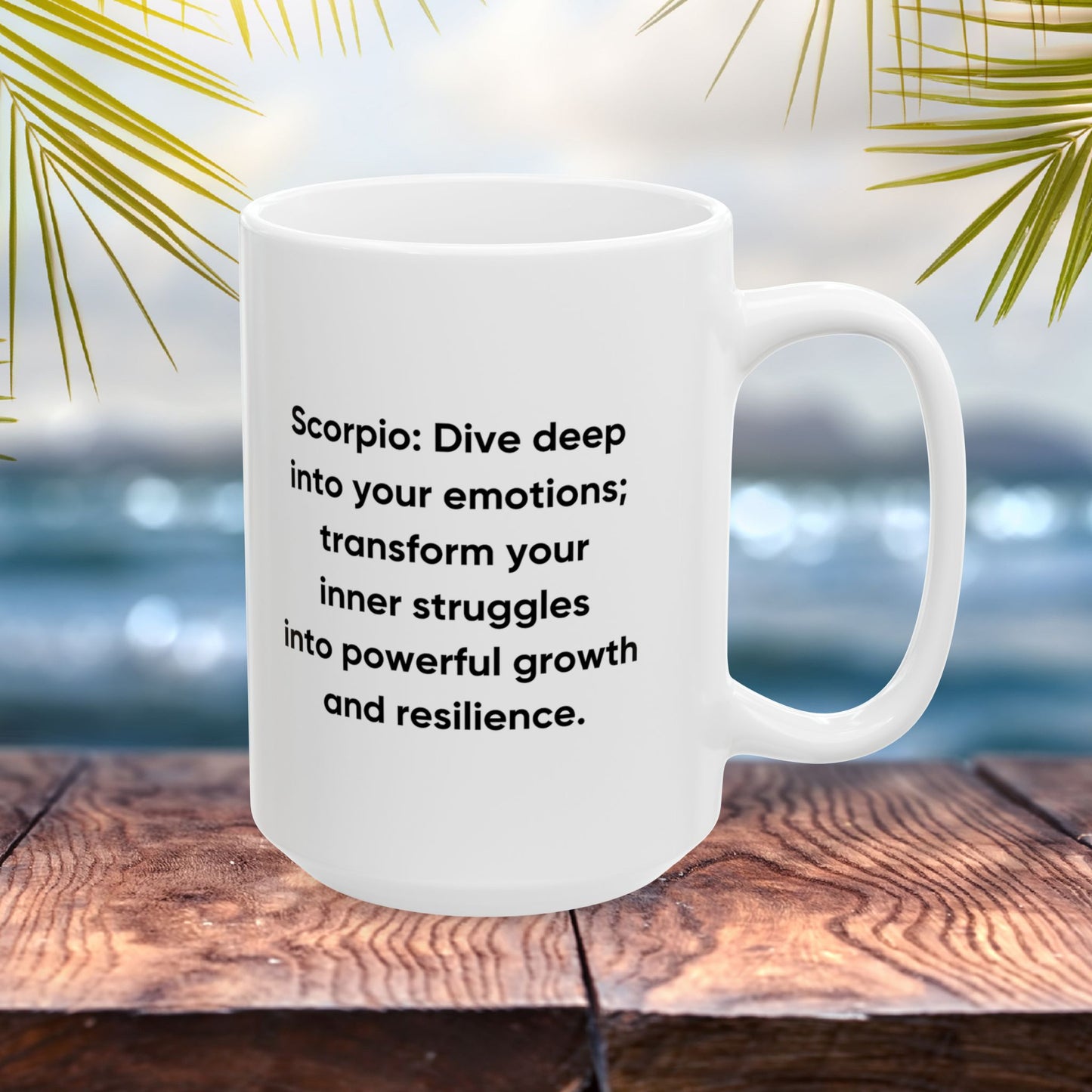 Scorpio zodiac mug, personalized zodiac coffee mug, astrology birthday gift for Scorpio fans