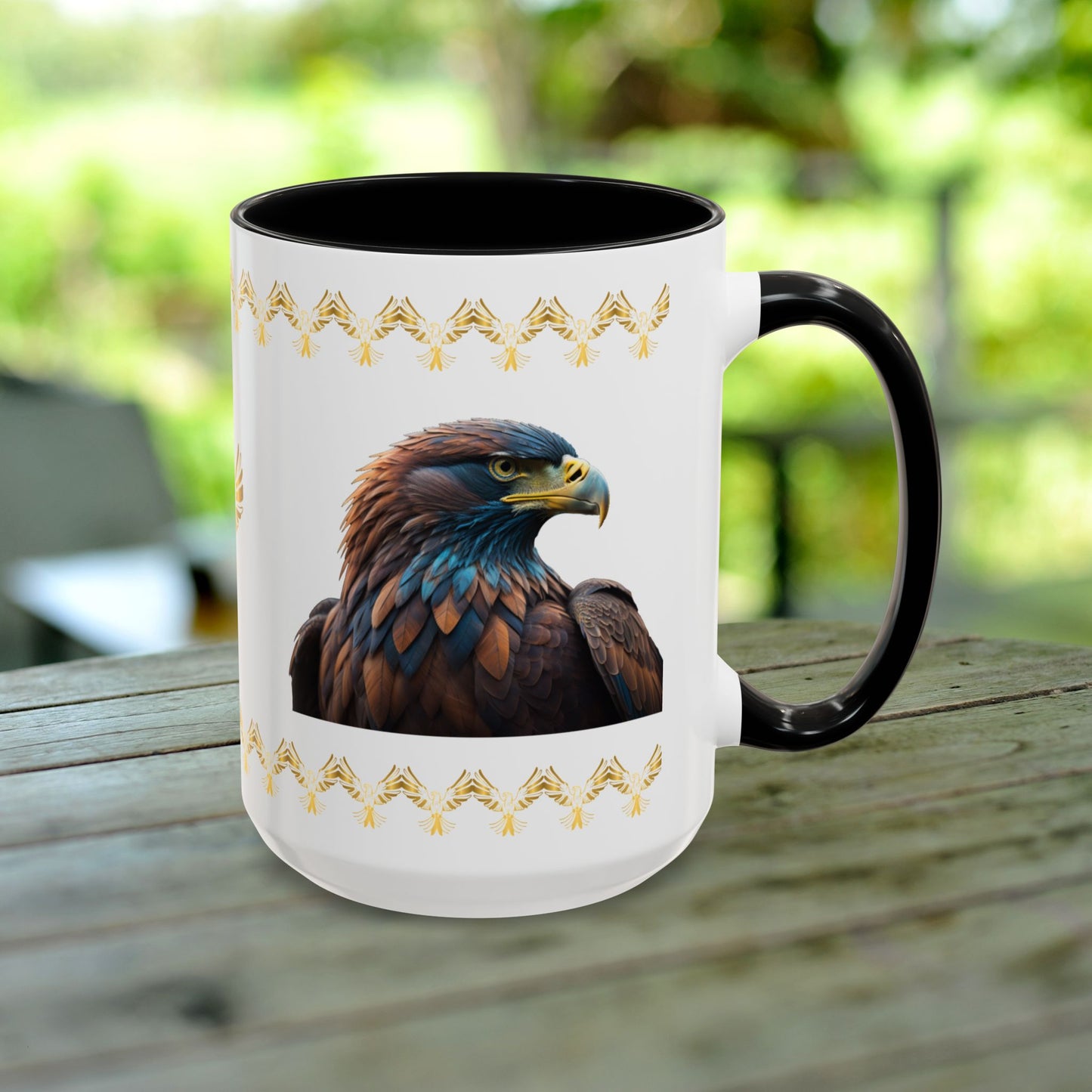Feathers of Resilience Mug promoting courage, empowerment, and healing strength for mental wellness.