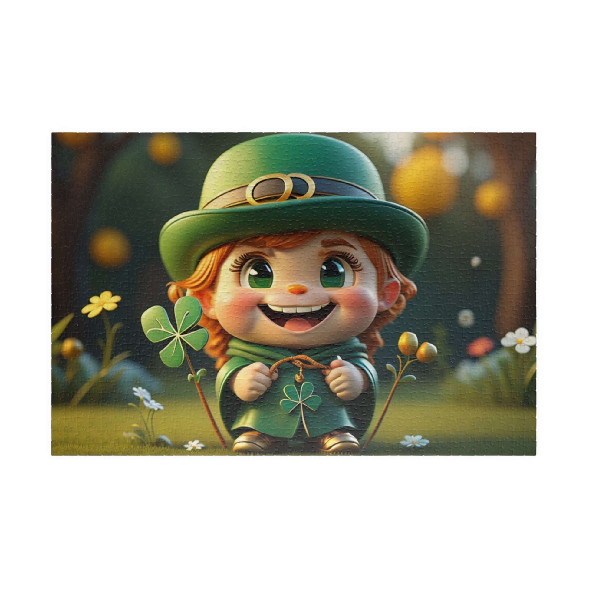Serendipitous Leprechaun Laughter - St. Patrick's Day Mental Health Puzzle