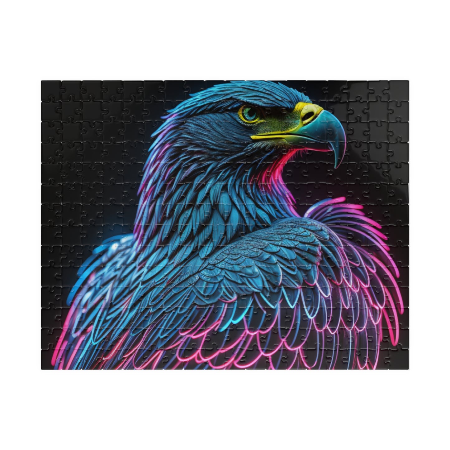 Wings of Resilience: Majestic Eagle Puzzle - Symbol of Strength, Freedom, and Resilience