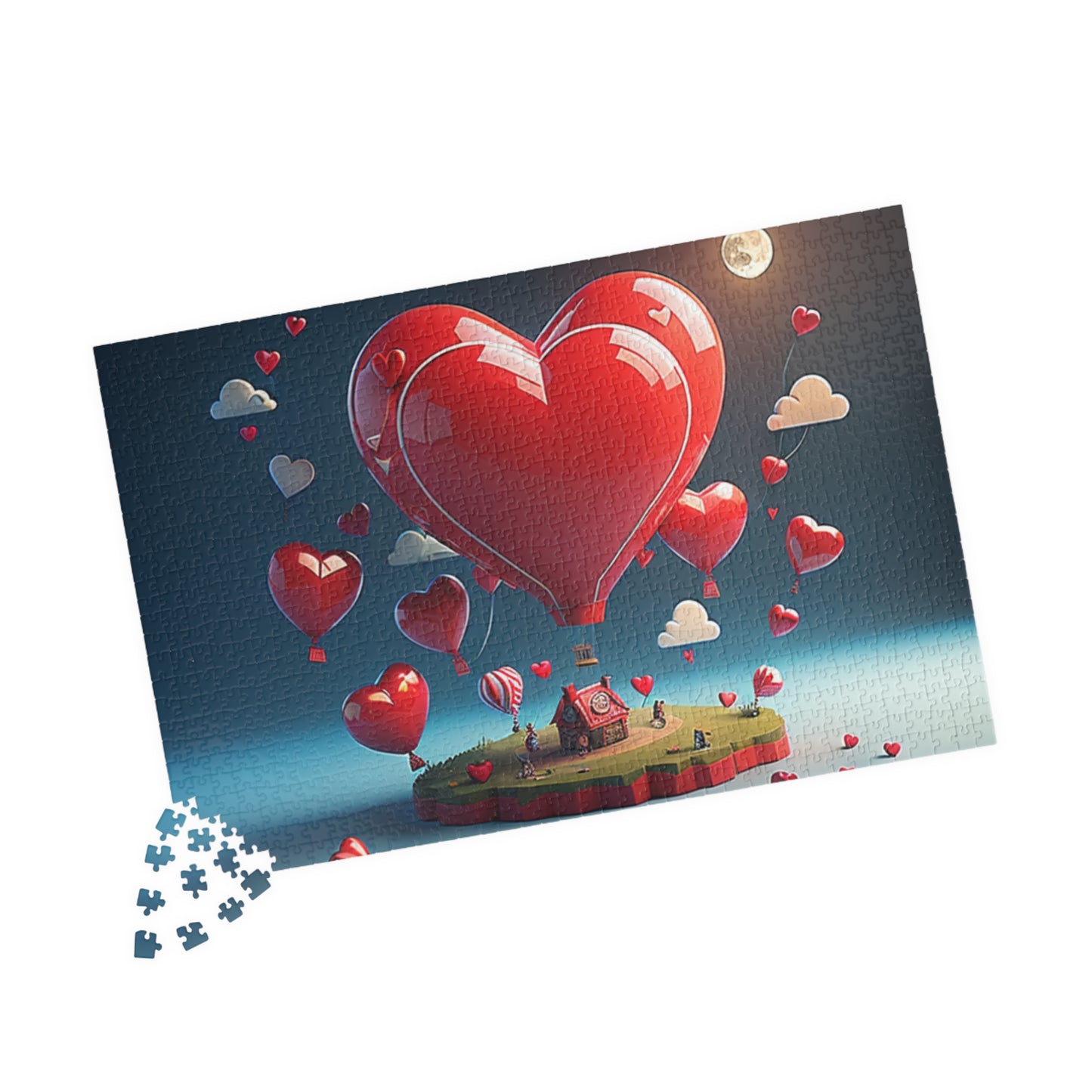 Love in Cloudland: Valentine's Day Puzzle for Self-Care, Emotional Growth, and Personal Empowerment