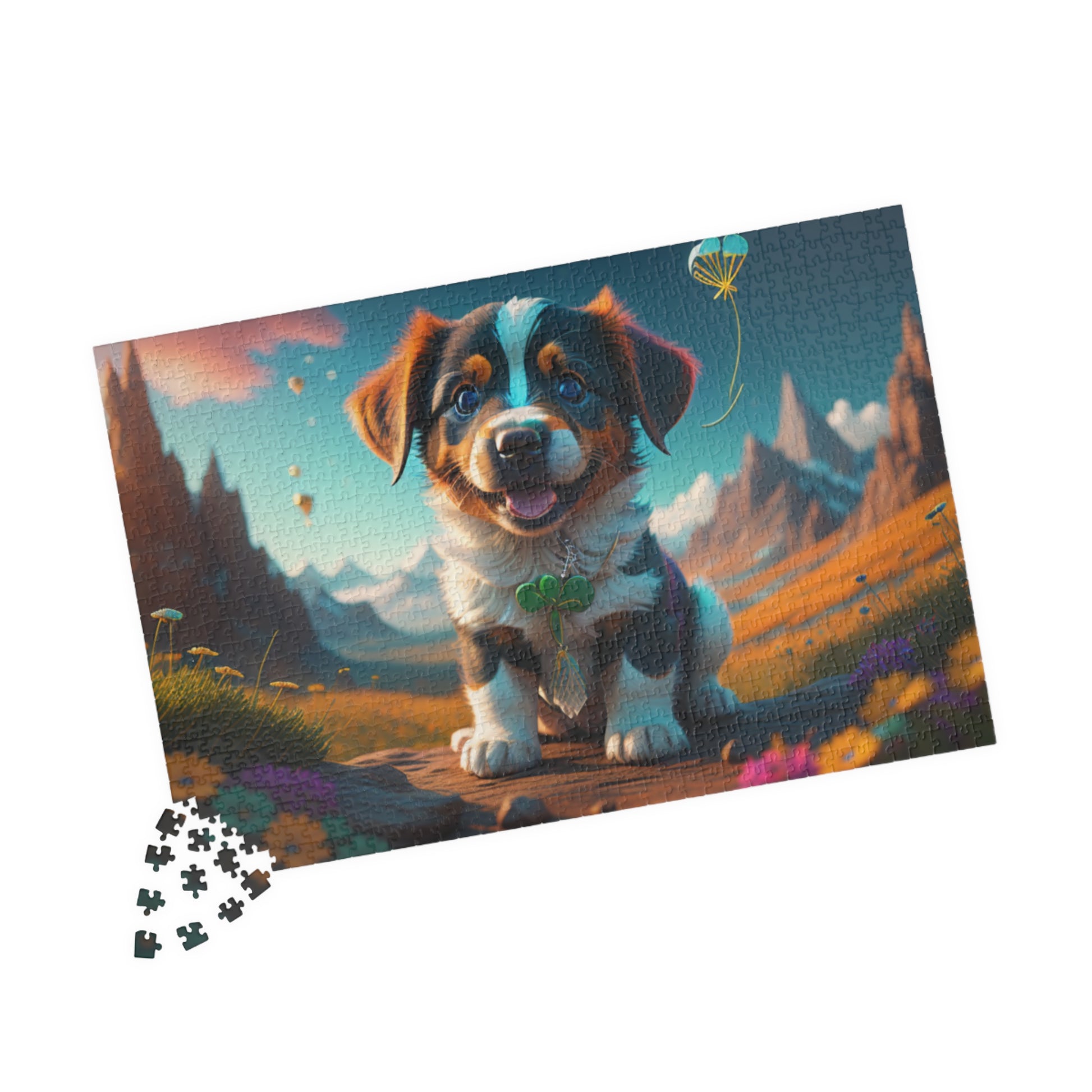 Shamrock Snuggles - St. Patrick's Day Mental Health Puzzle