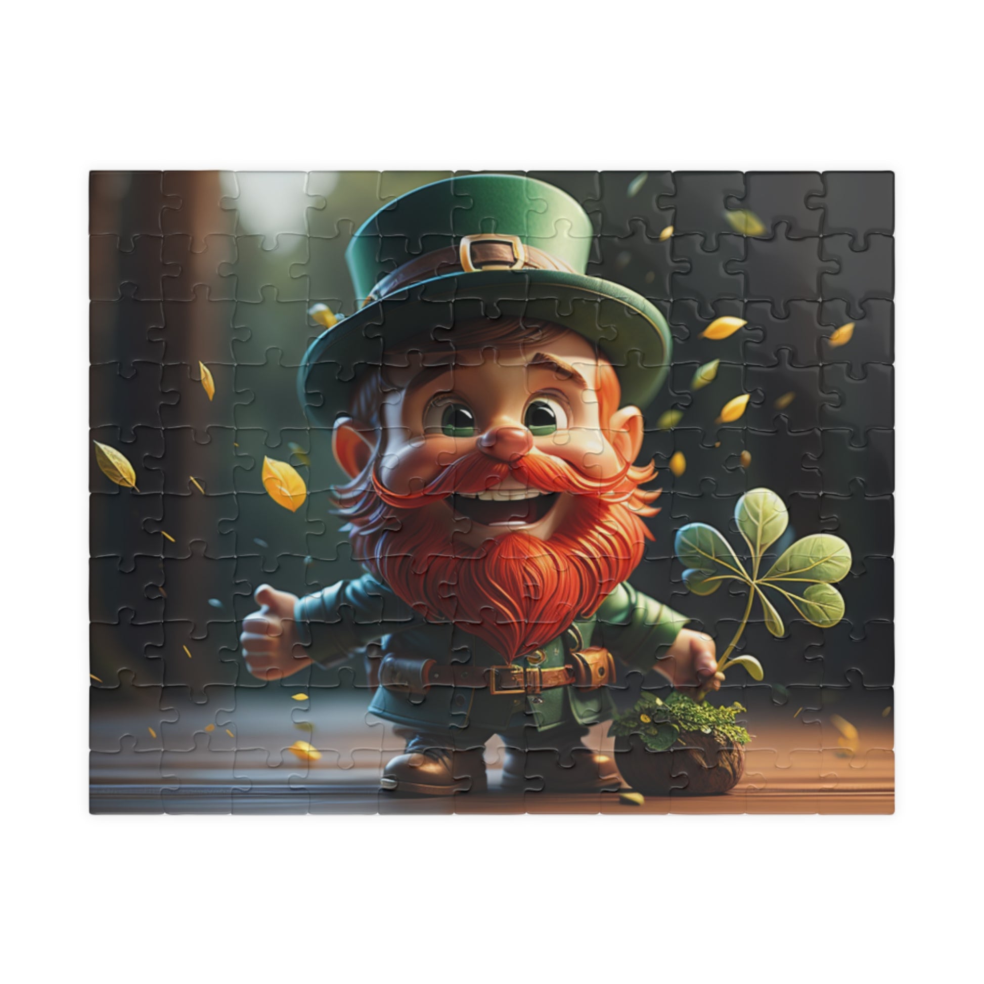 Leprechaun Glee - St. Patrick's Day Mental Health Puzzle