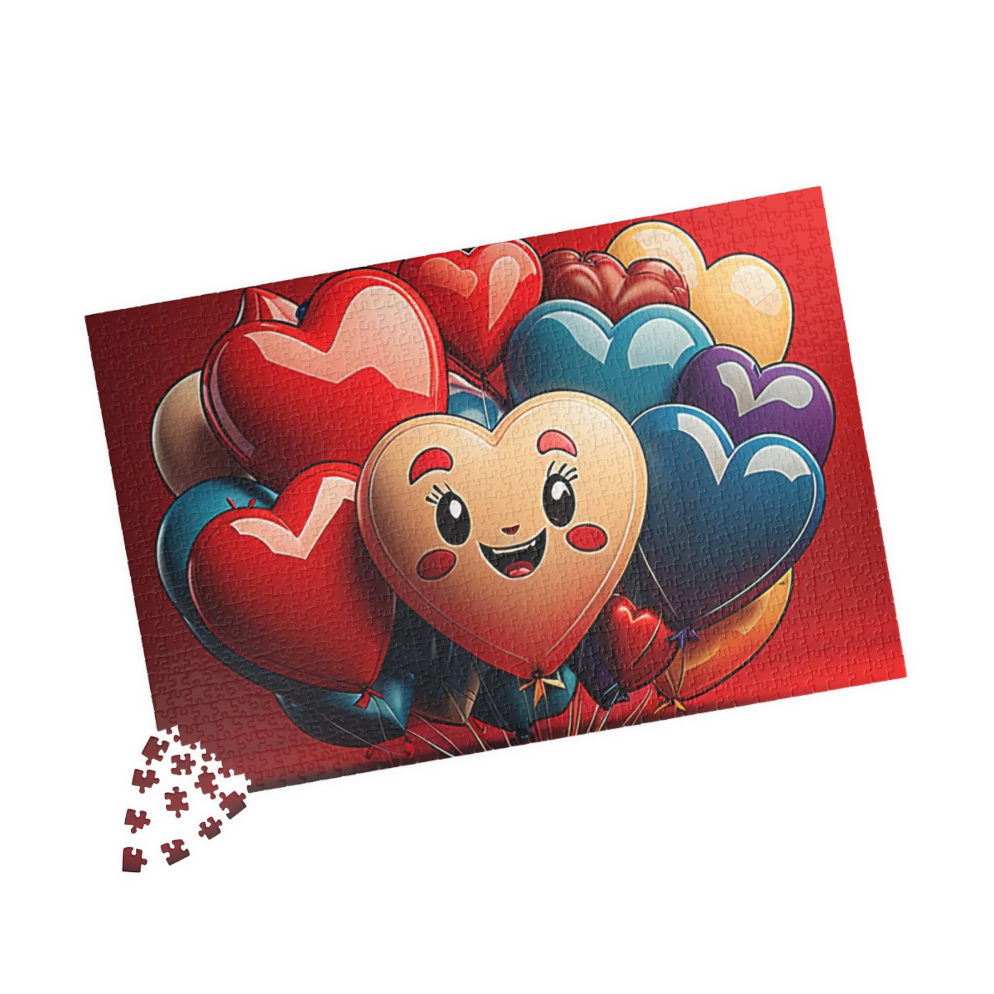 Happy Thoughts Harmony: Valentine's Day Puzzle for Self-Care, Emotional Growth, and Personal Empowerment