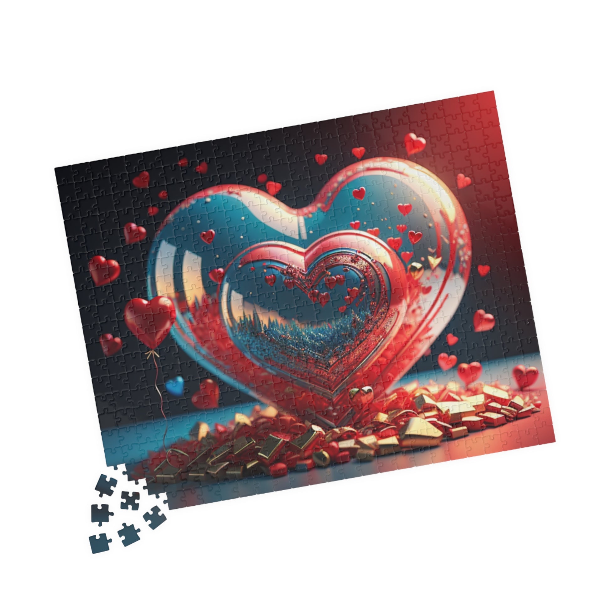 Hearts in Harmony: Valentine's Day Puzzle for Self-Care, Emotional Growth, and Personal Empowerment