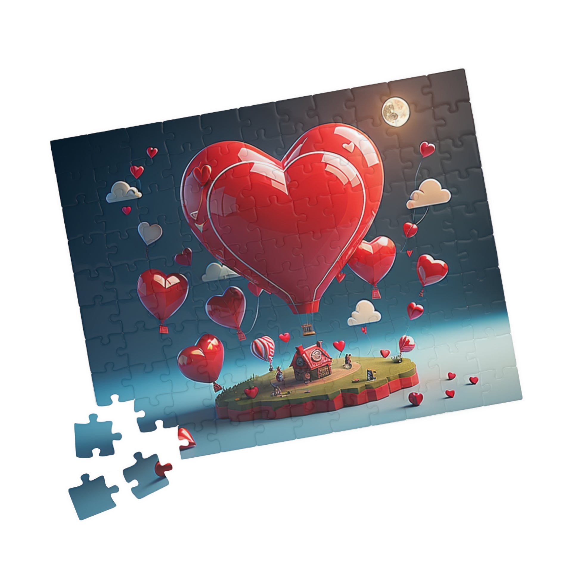 Love in Cloudland: Valentine's Day Puzzle for Self-Care, Emotional Growth, and Personal Empowerment