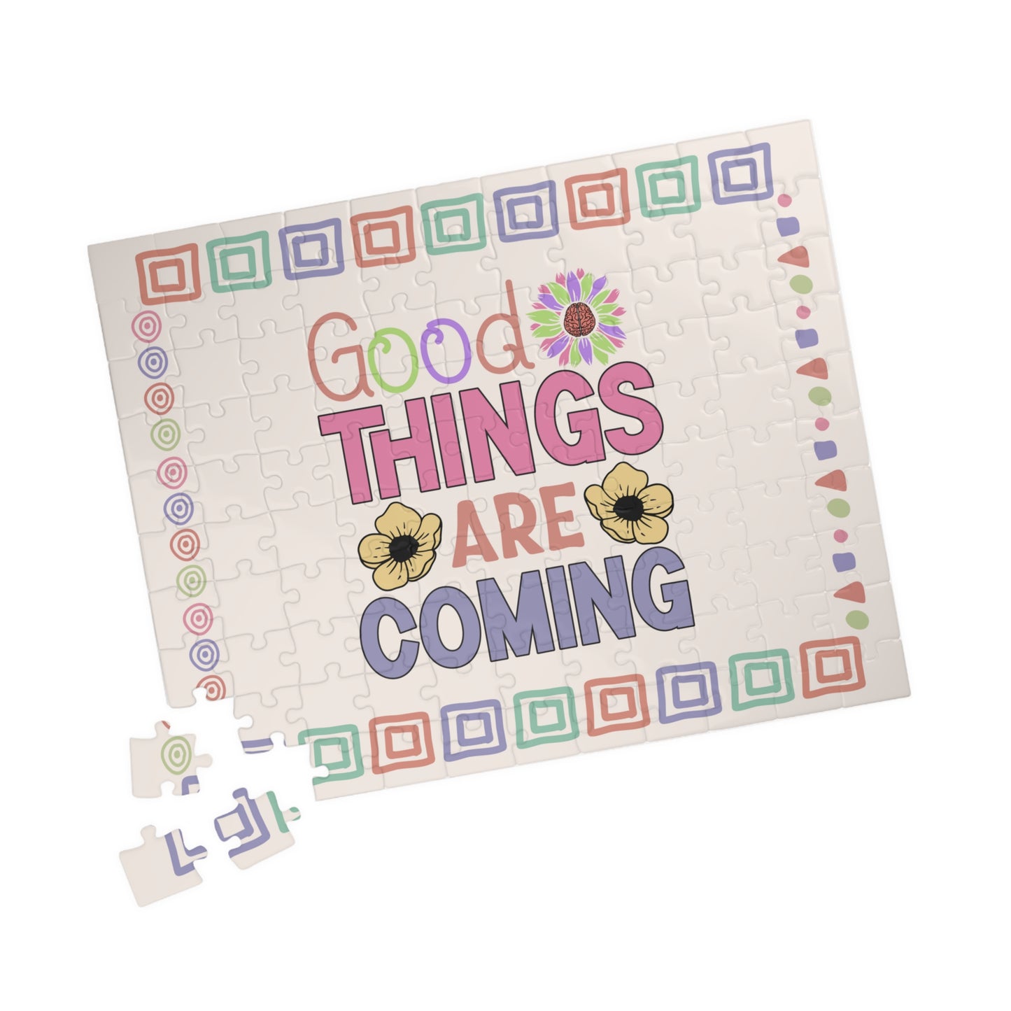 Good Things Are Coming - Mental Health Quote Puzzle