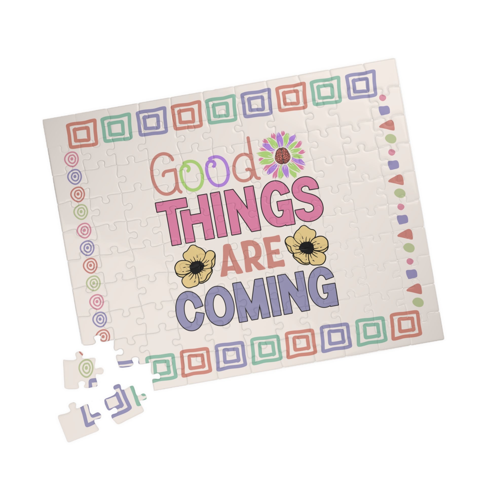 Good Things Are Coming - Mental Health Quote Puzzle