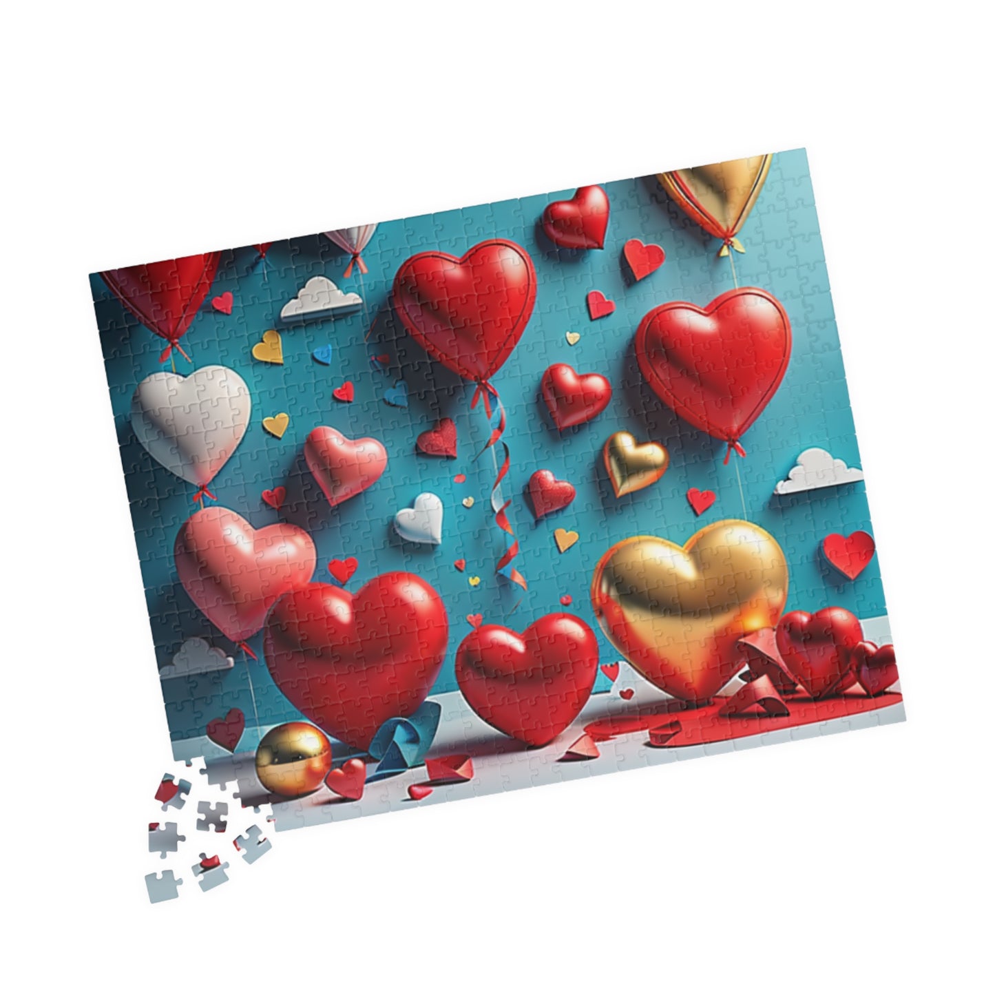 Sweetheart Shuffle: Valentine's Day Puzzle for Self-Care, Emotional Growth, and Personal Empowerment