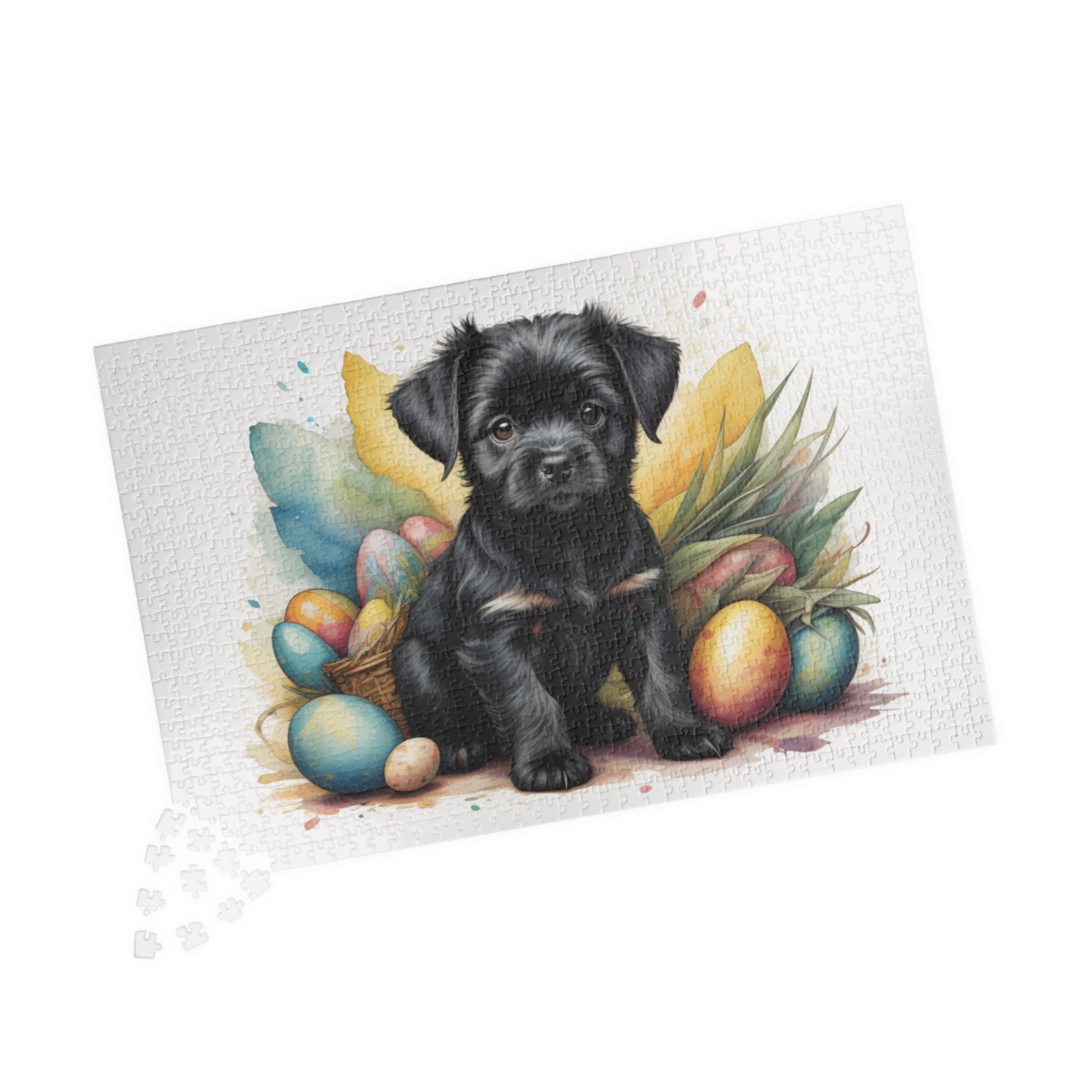 Affenpinscher Easter Puppy Puzzle - Dog Lovers, Mental Health Benefits, Holiday Fun, Mindfulness, Stress Relief, Festive Gift