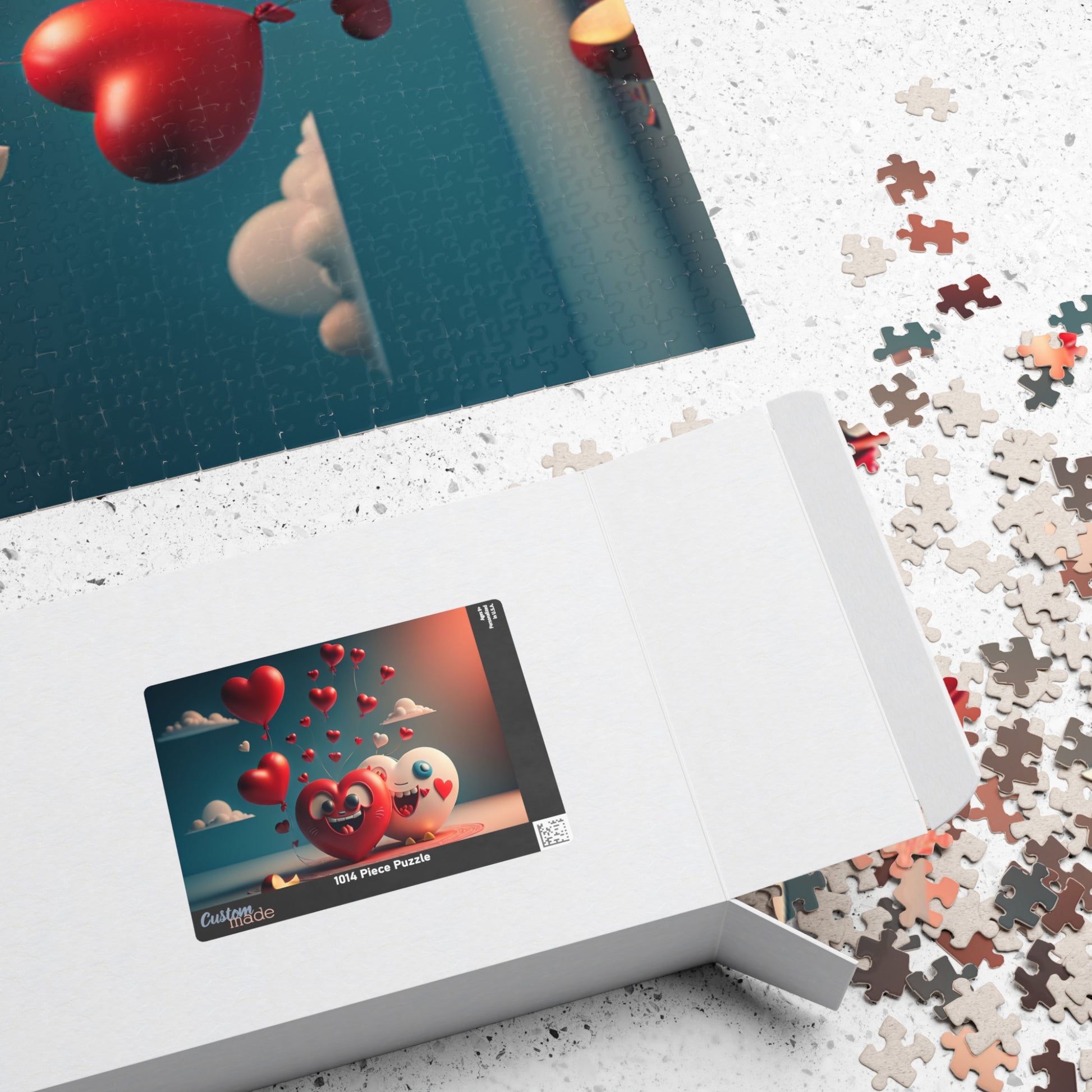 Candy Cloud Capers: Valentine's Day Puzzle for Self-Care, Emotional Growth, and Personal Empowerment