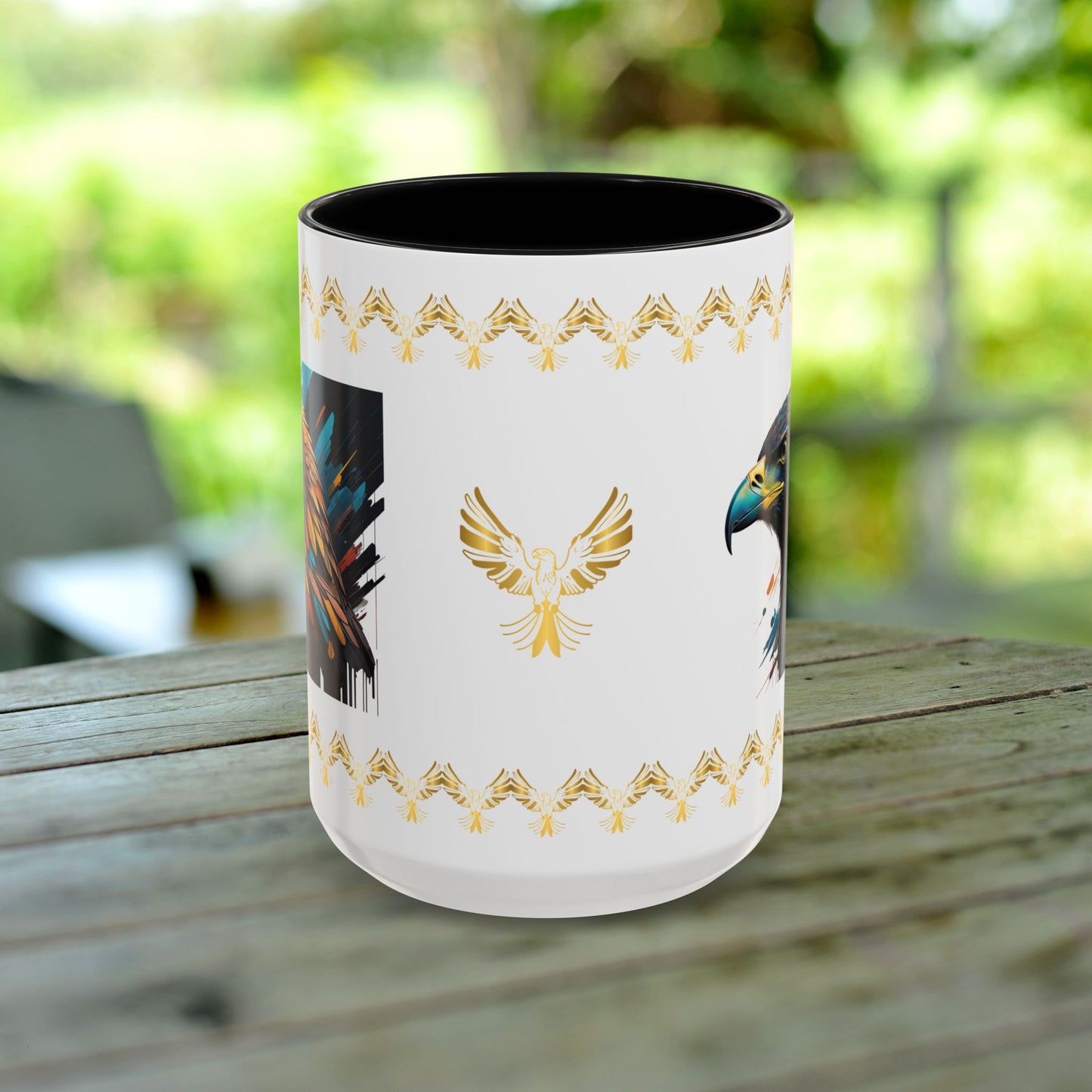 Eagle’s Strength & Resilience Mug providing hope, strength, and mental health support for overcoming obstacles.
