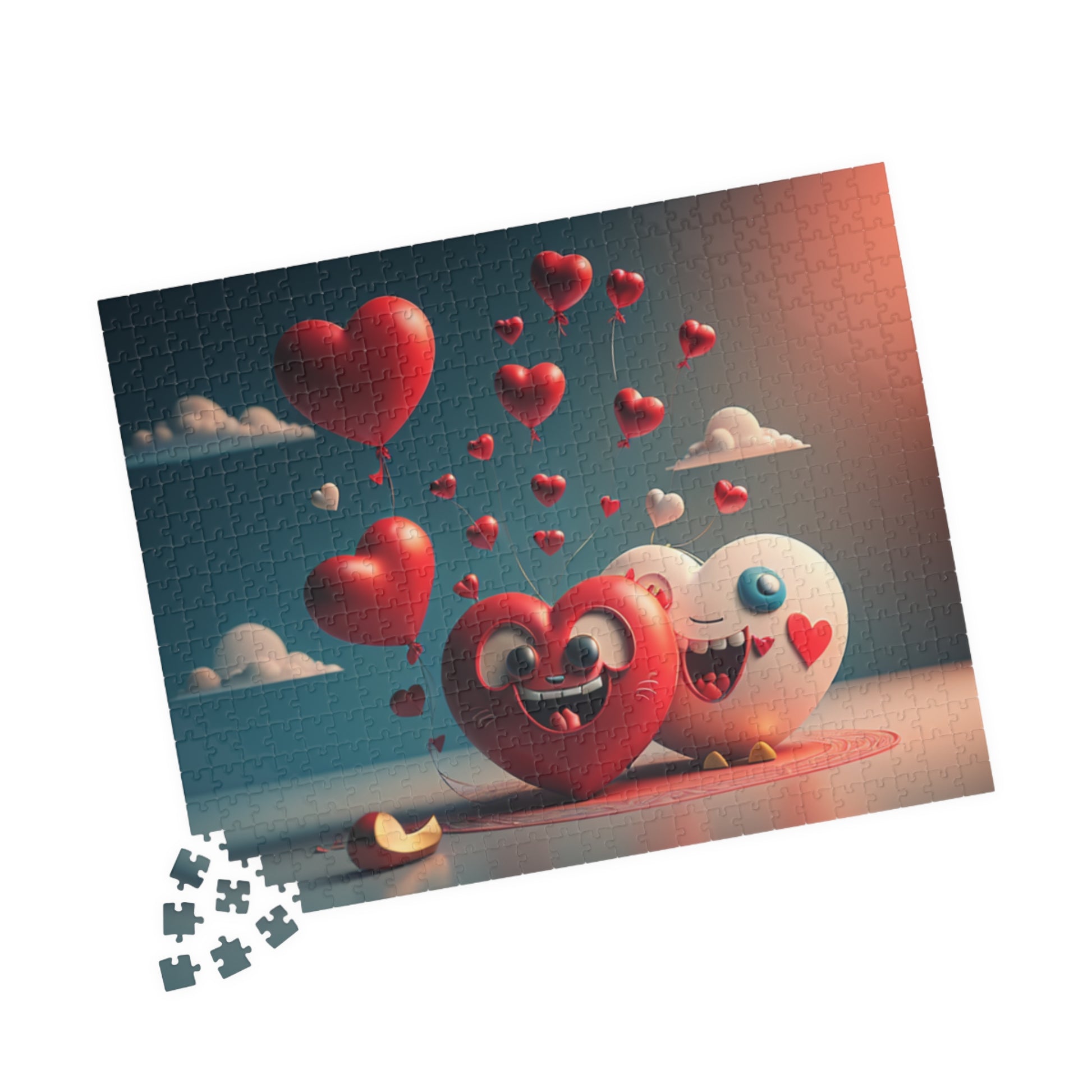 Candy Cloud Capers: Valentine's Day Puzzle for Self-Care, Emotional Growth, and Personal Empowerment