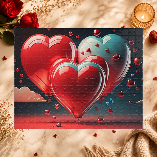 Shop our heartfelt harmony valentines day puzzle featuring the 252 pcs (Horizontal) style option from MySisterIsASurvivor.