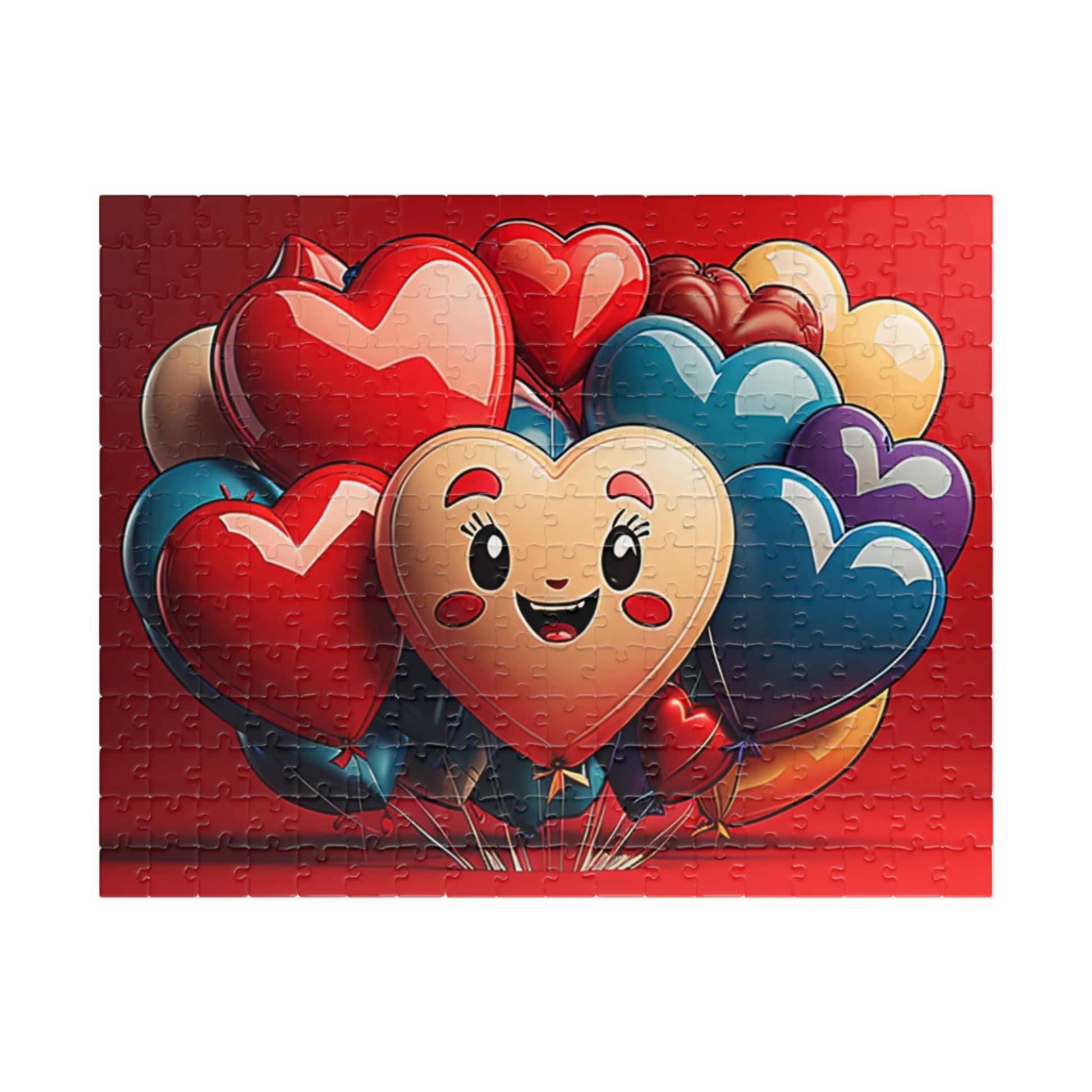 Happy Thoughts Harmony: Valentine's Day Puzzle for Self-Care, Emotional Growth, and Personal Empowerment