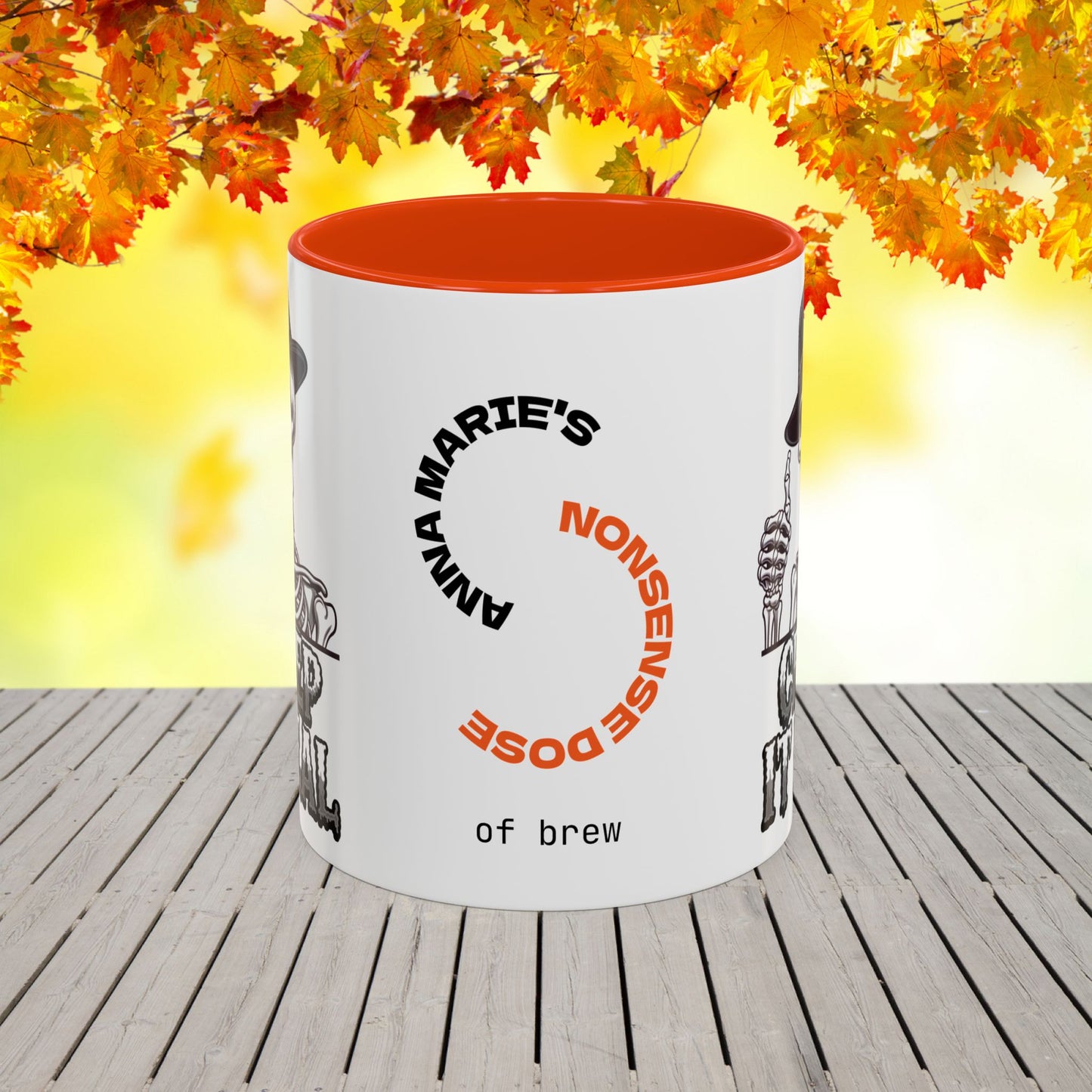 Creep It Real Halloween Mug -spooky fall coffee cup with fun seasonal message
