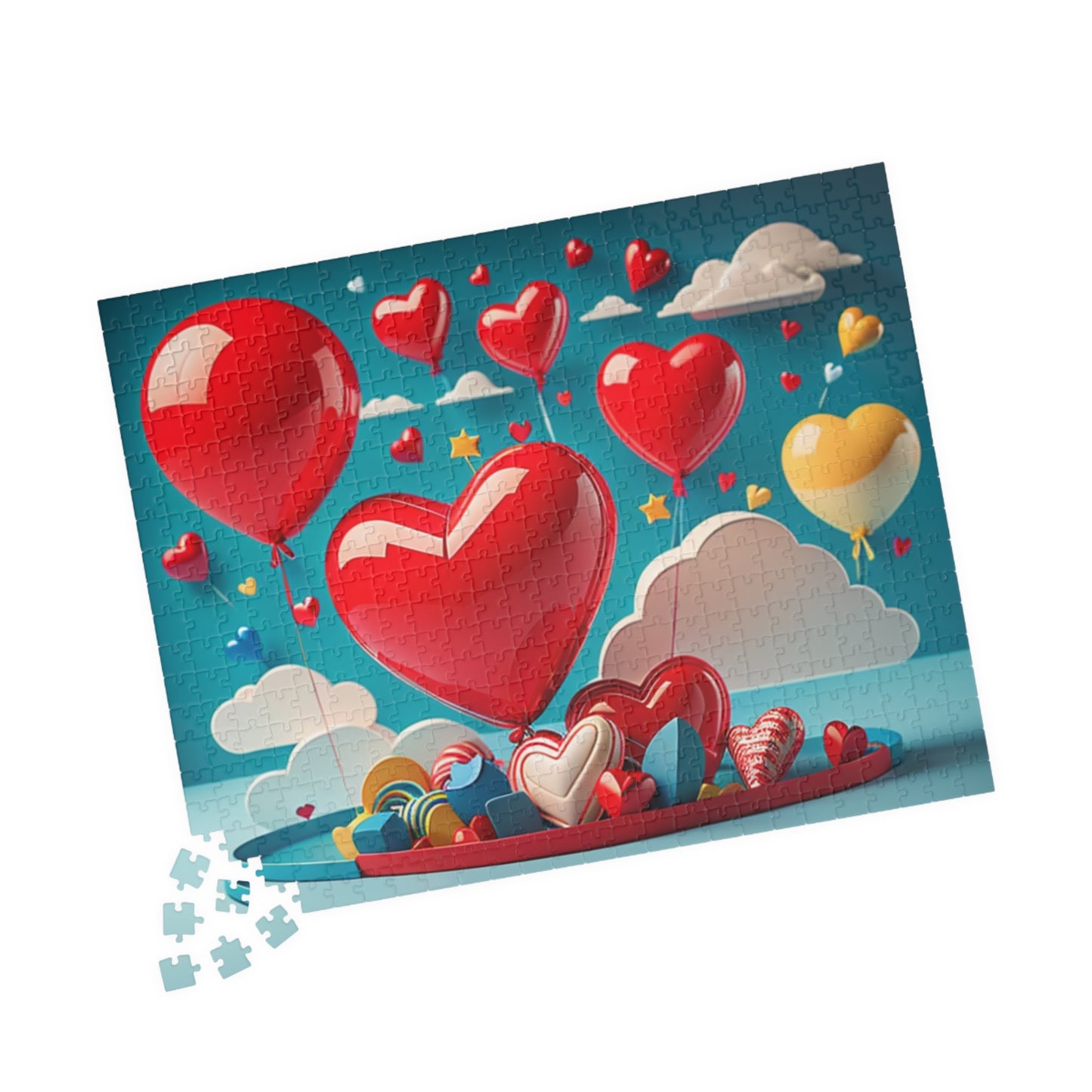 Cheerful Enchantment Haven: Valentine's Day Puzzle for Self-Care, Emotional Growth, and Personal Empowerment