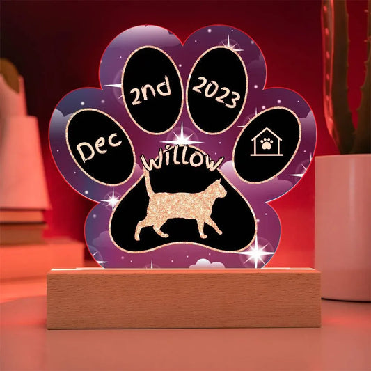 7-acrylic-paw-print-plaque-brazilian-shorthair-cat-custom-gotcha-day-gift-for-adopted-cats-3200820 - MySisterIsASurvivor