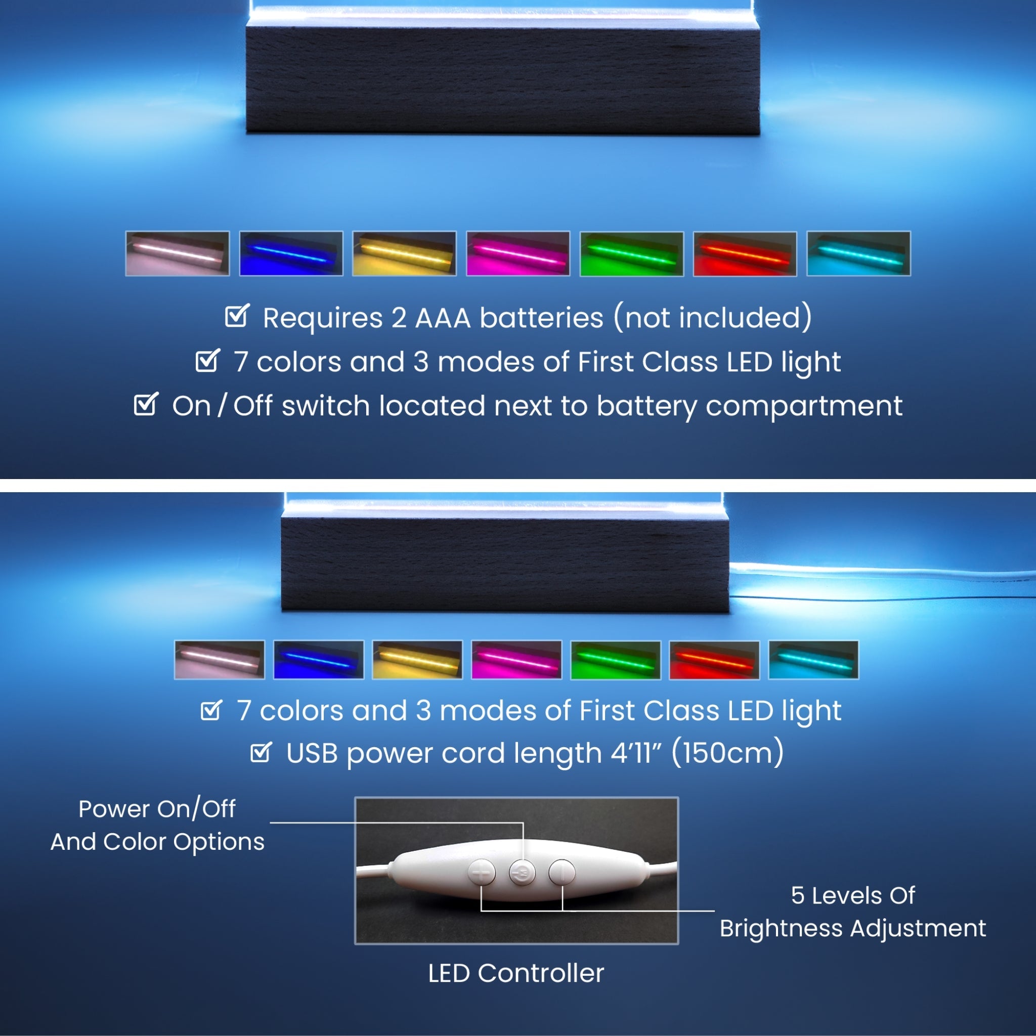 Inspirational 7-inch square plaque with “Real Strength Is Found,” personalized dad gift with base option.