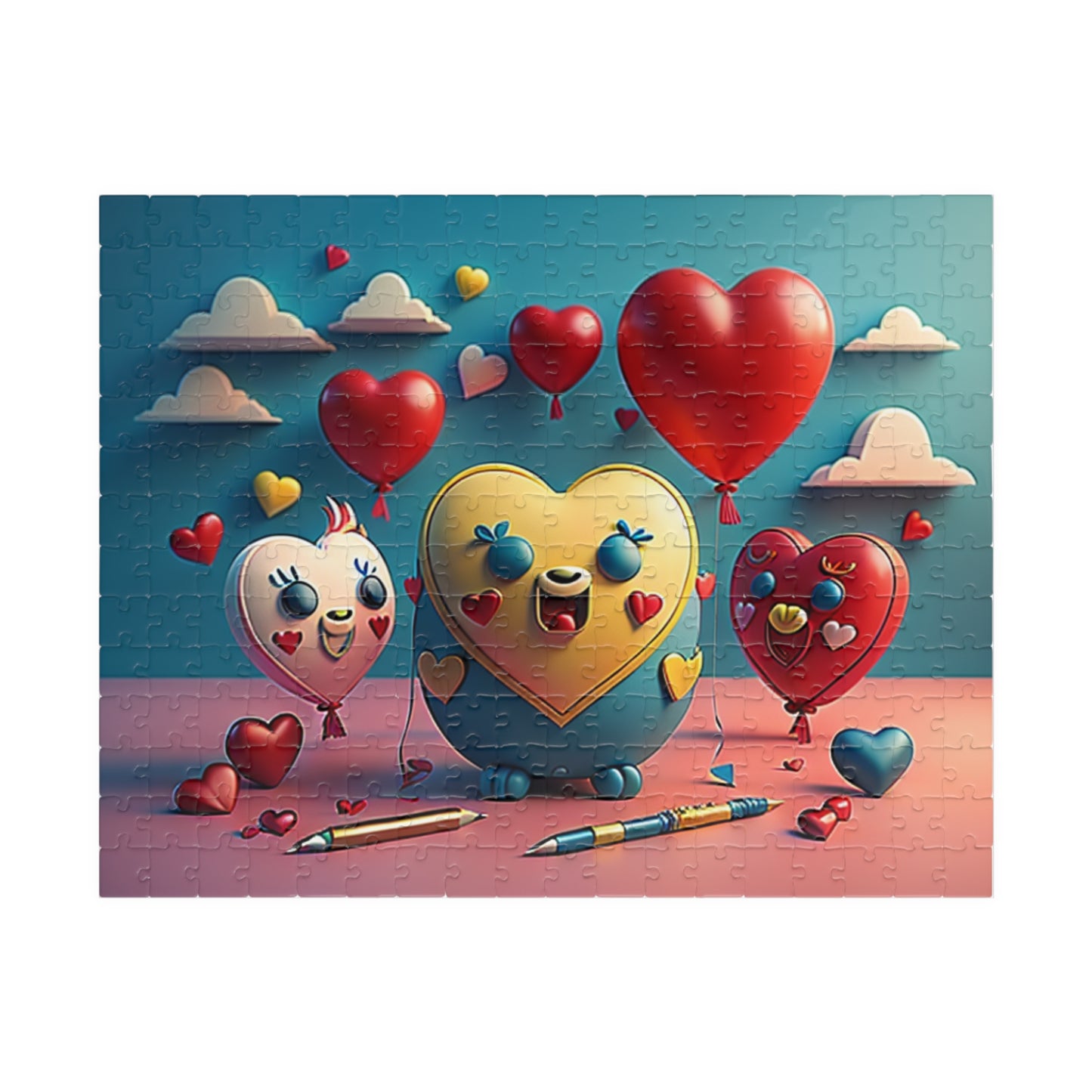 Chuckles and Charm Chunking: Valentine's Day Puzzle for Self-Care, Emotional Growth, and Personal Empowerment