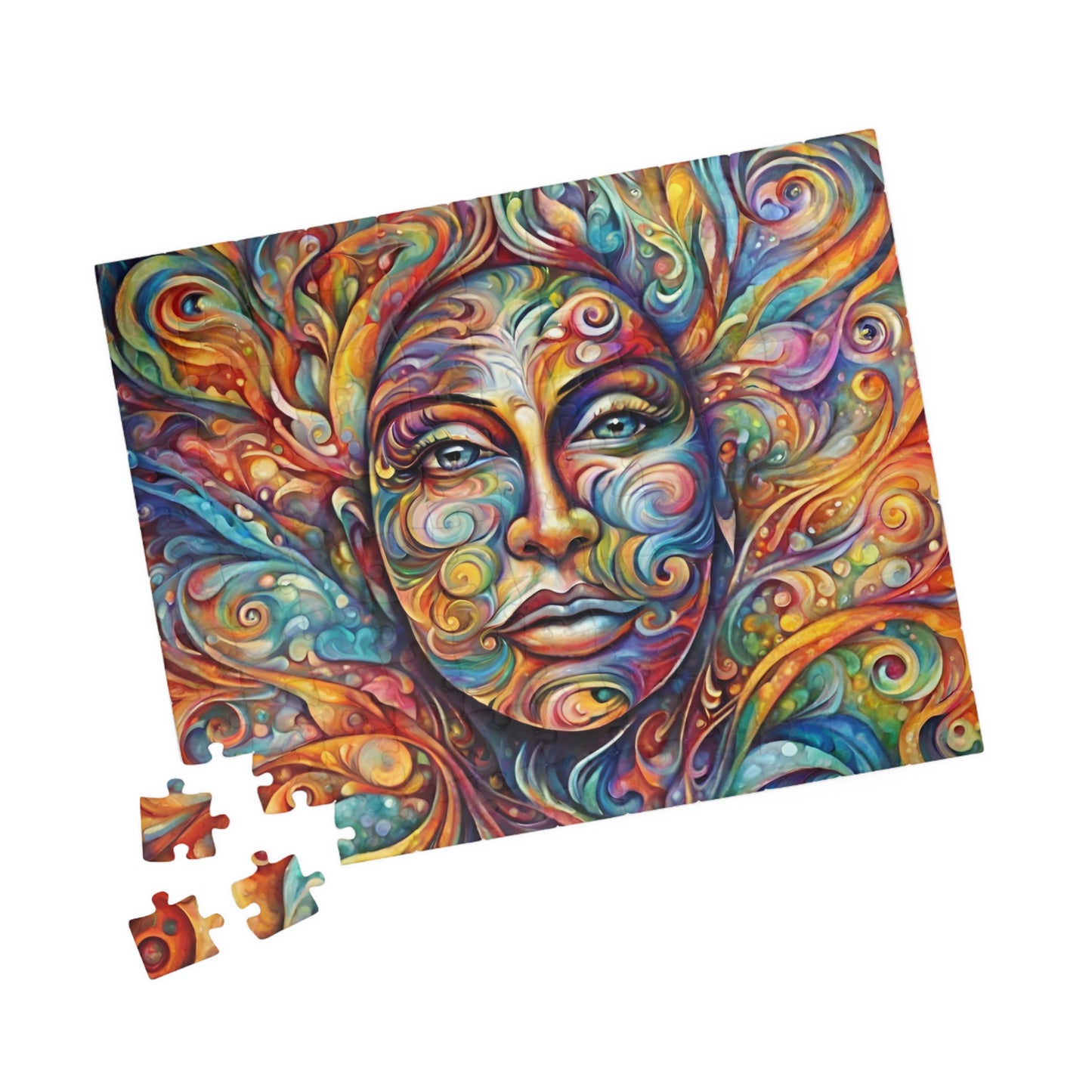 Therapeutic Canvas- Mental Health Design Puzzle