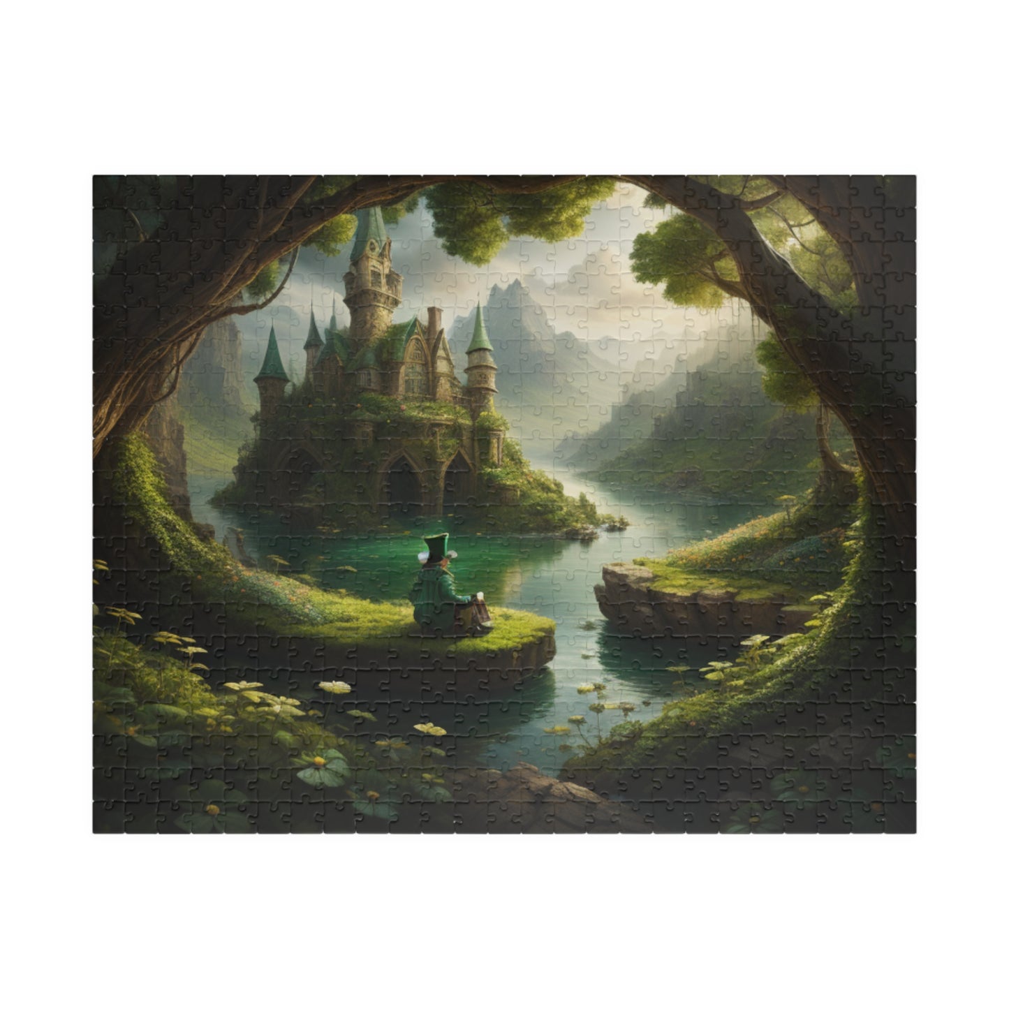 Emerald Embrace - St. Patrick's Day Mental Health Puzzle