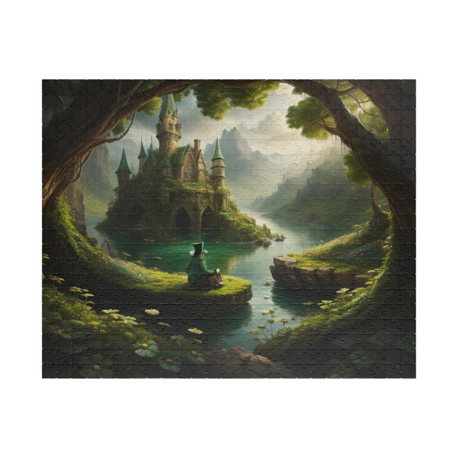 Emerald Embrace - St. Patrick's Day Mental Health Puzzle