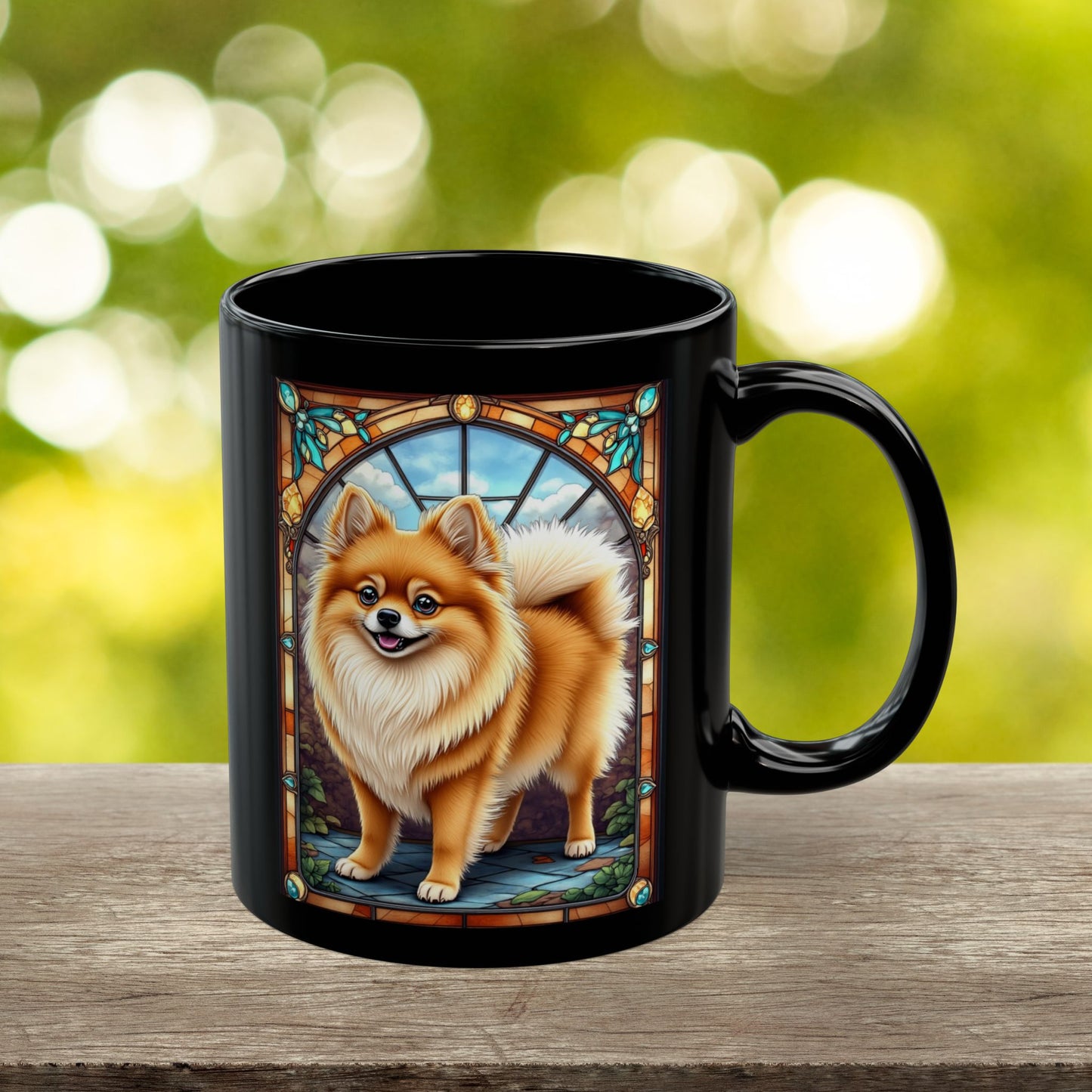 Pomeranian (Orange Sable) Personalized Dog Breed Mug, Pet Lover Mug, Dog Coffee Mug, Custom Name Mug, Dog Lover Gift, Dog-Themed Mug