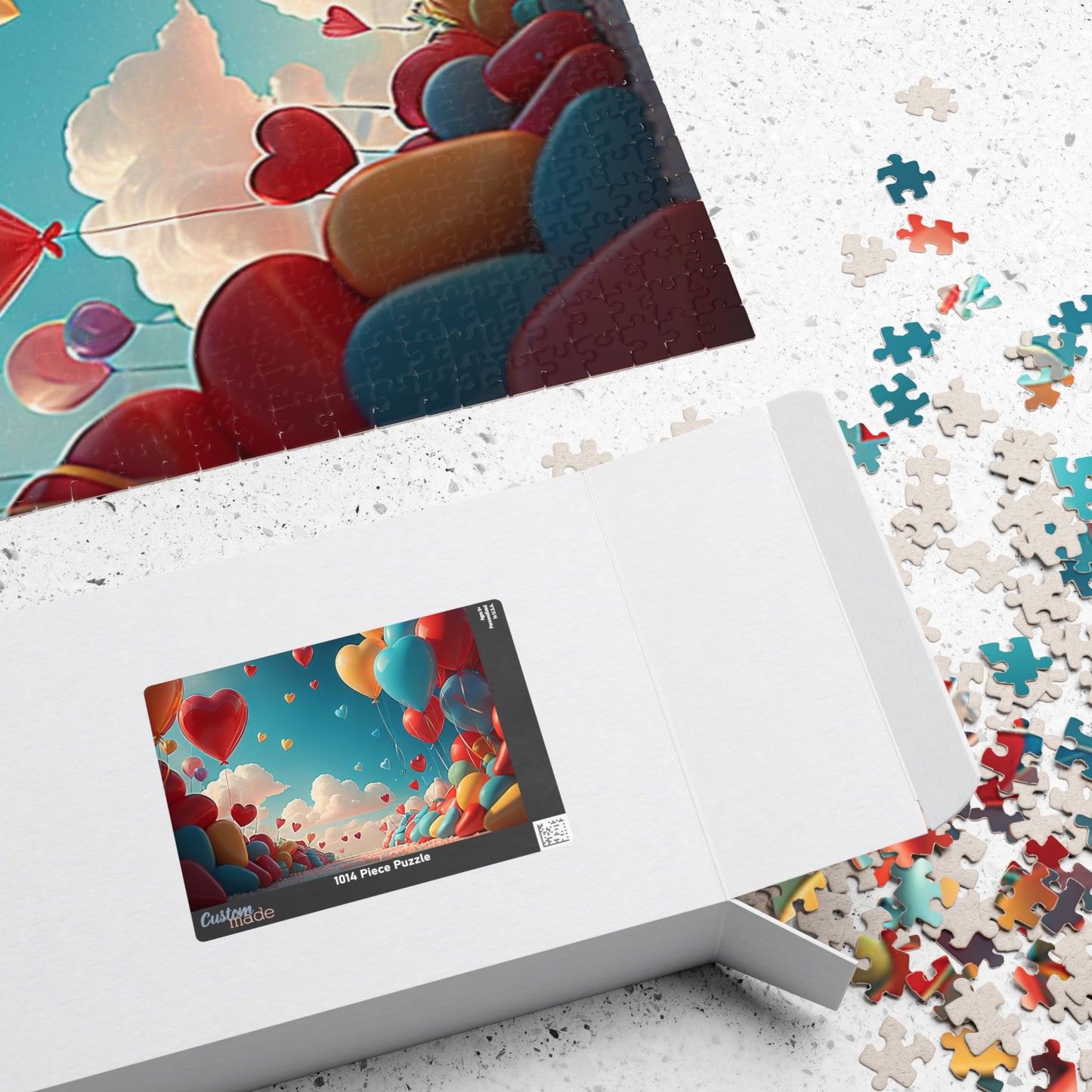 Whimsical Balloon Wonderland: Valentine's Day Puzzle for Self-Care, Emotional Growth, and Personal Empowerment