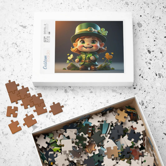 Shop our leprechaun mischief logic logic st patricks day mental health puzzle featuring the 1014 pcs (Horizontal) style option from MySisterIsASurvivor.