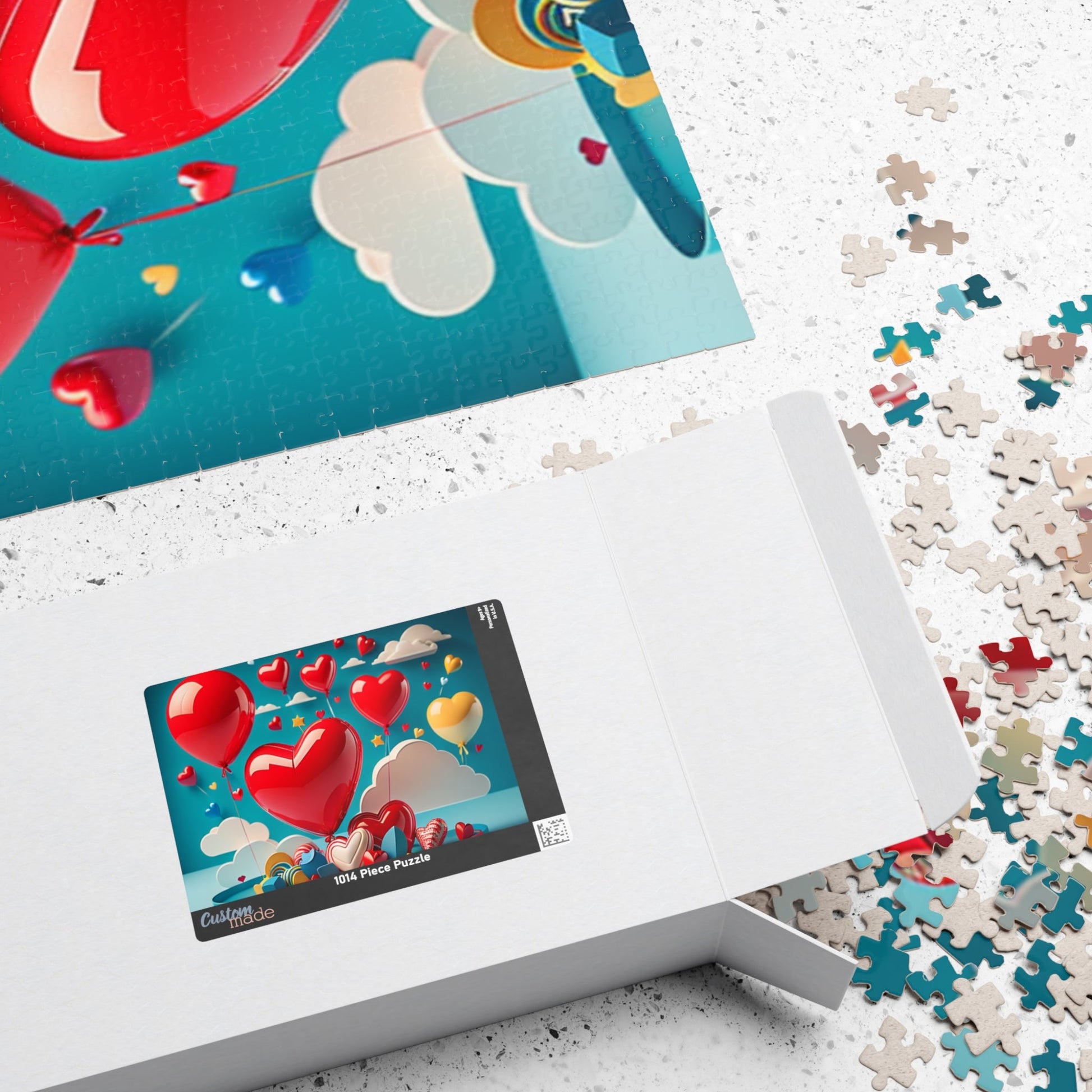 Cheerful Enchantment Haven: Valentine's Day Puzzle for Self-Care, Emotional Growth, and Personal Empowerment