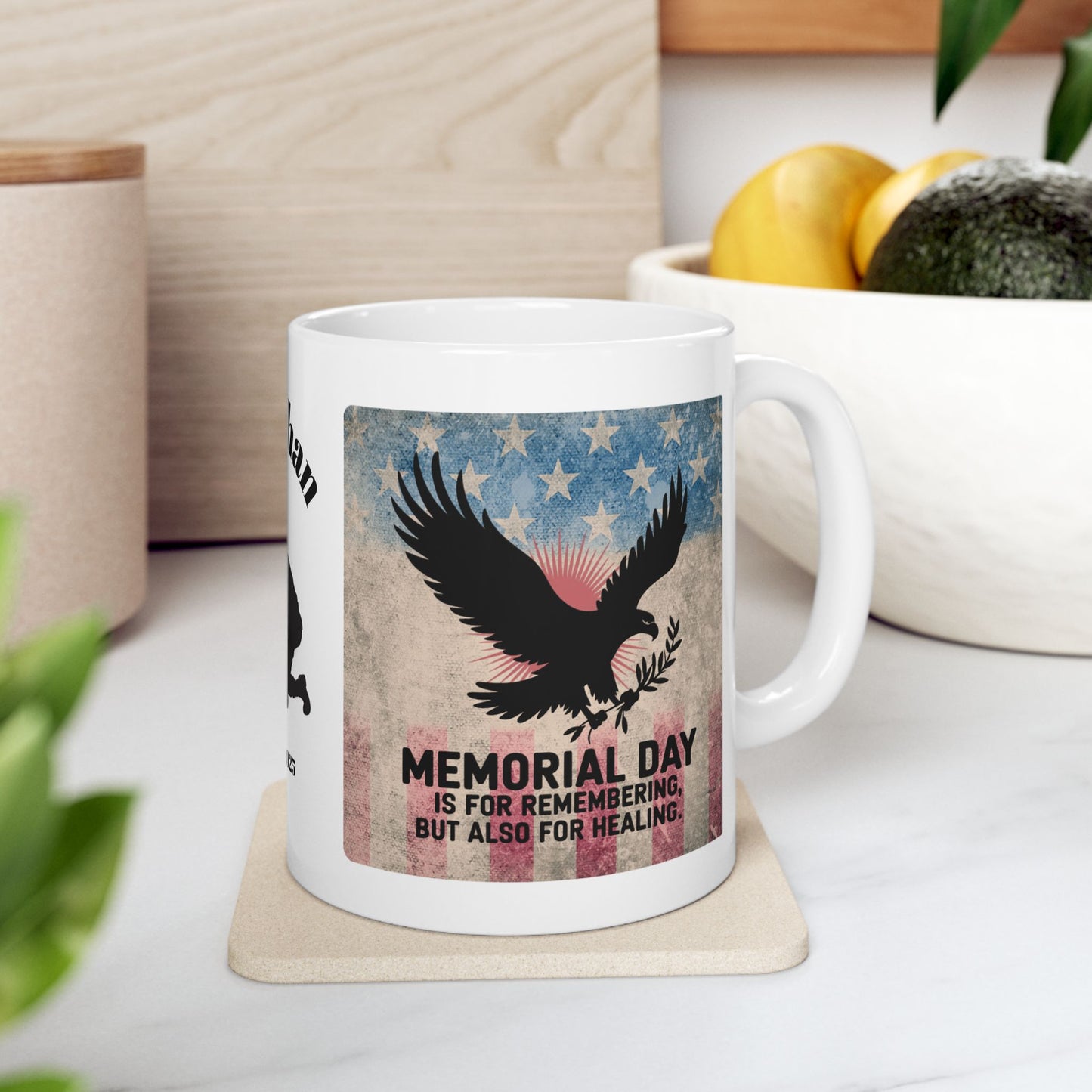 Personalized Memorial Day Mug - "Memorial Day Is For Remembering" PTSD Support Tribute