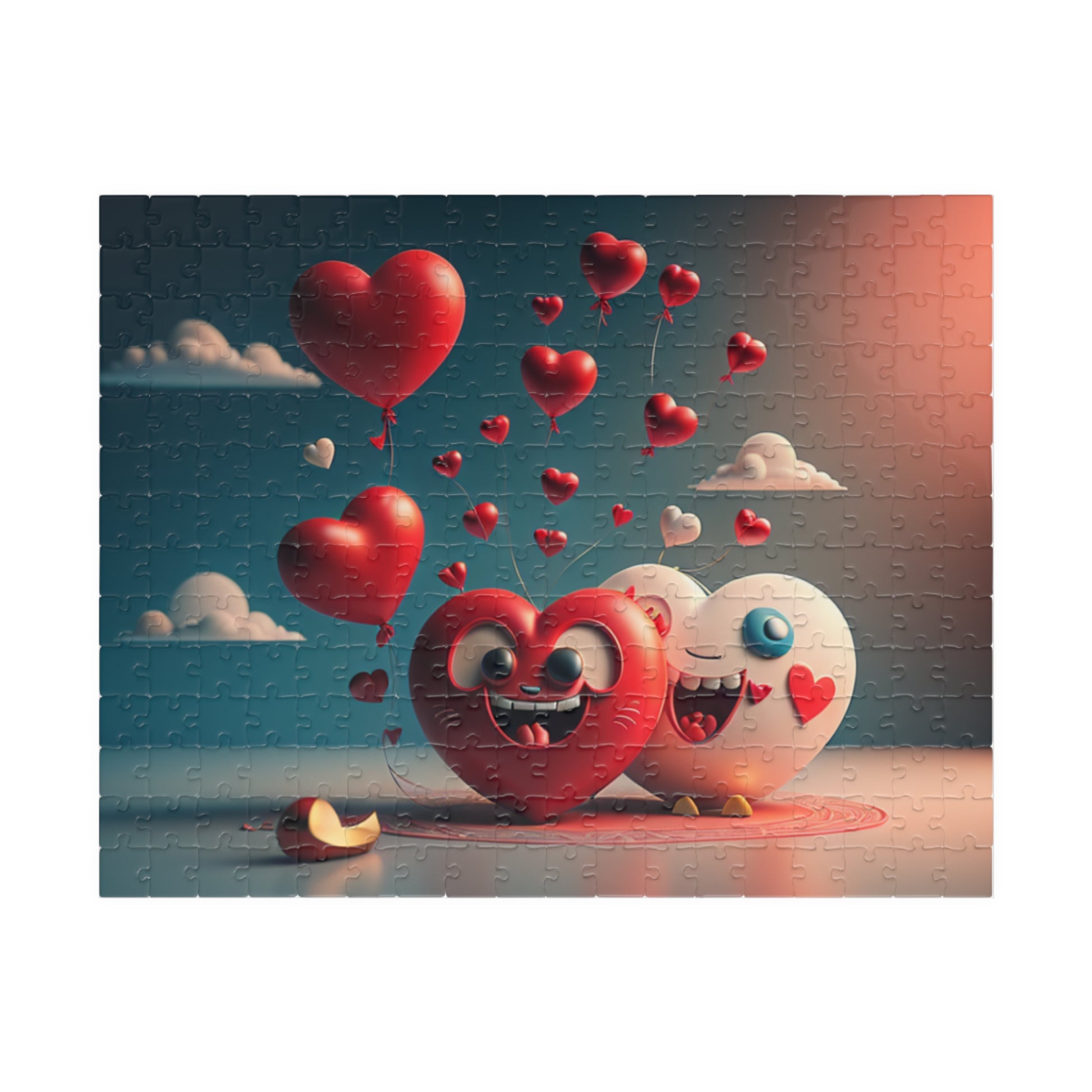 Candy Cloud Capers: Valentine's Day Puzzle for Self-Care, Emotional Growth, and Personal Empowerment