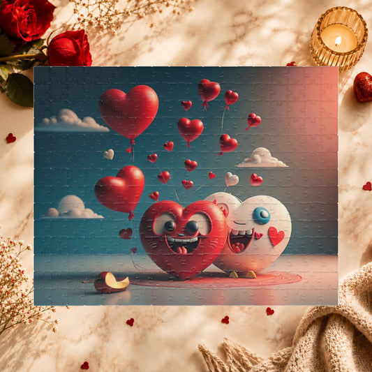 Shop our candy cloud capers valentines day puzzle featuring the 252 pcs (Horizontal) style option from MySisterIsASurvivor.